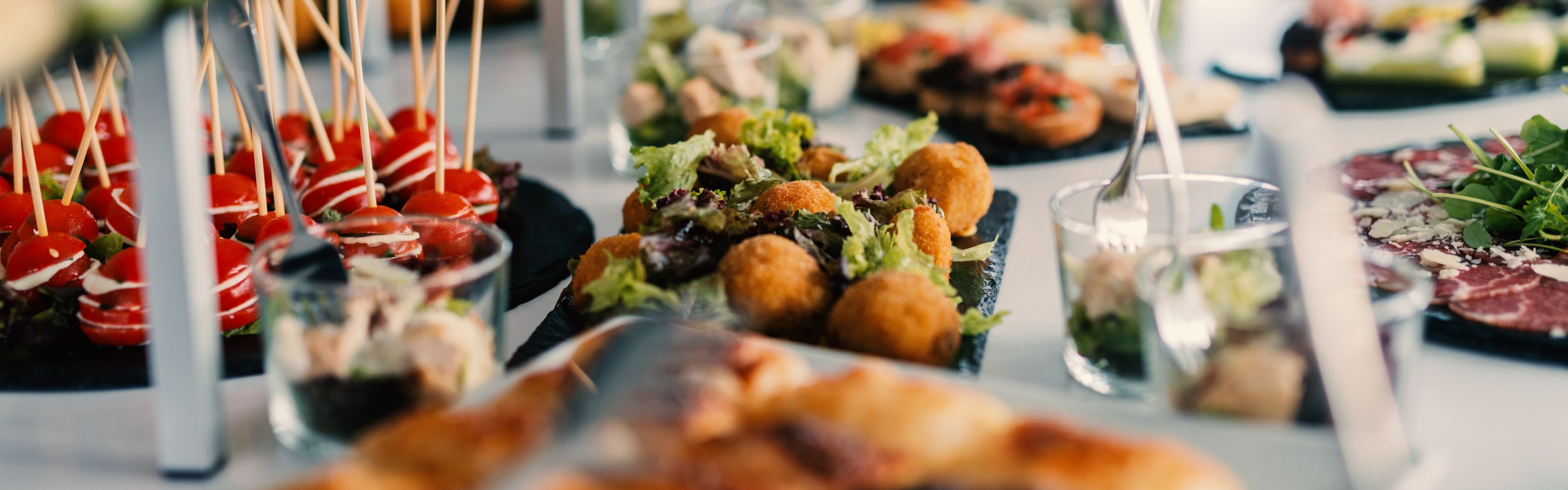 An array of small bites