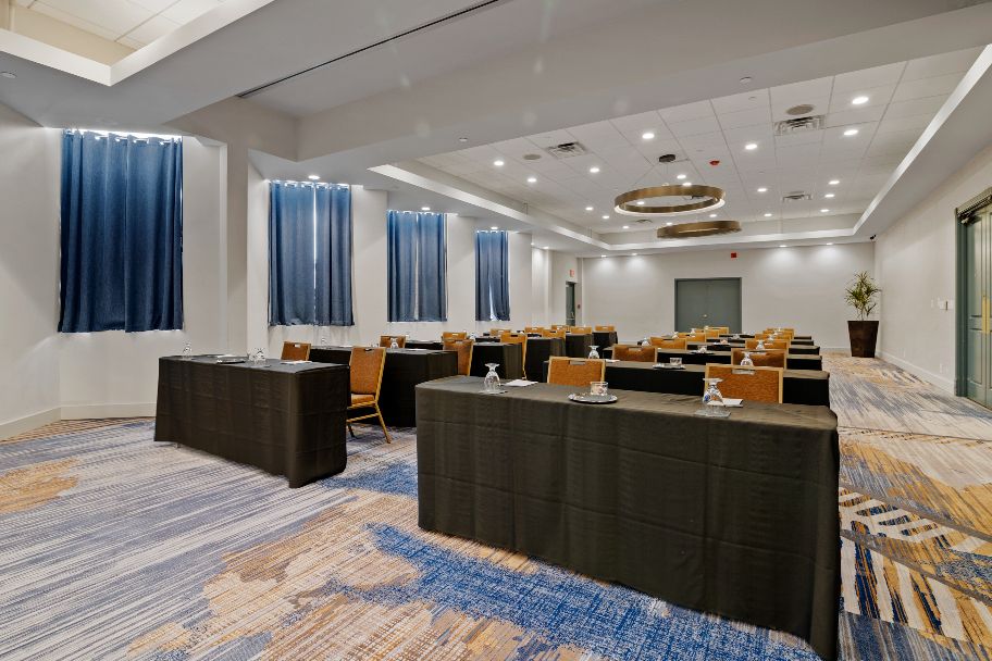 Churchill ballroom is designed for small breakouts with 150 guests