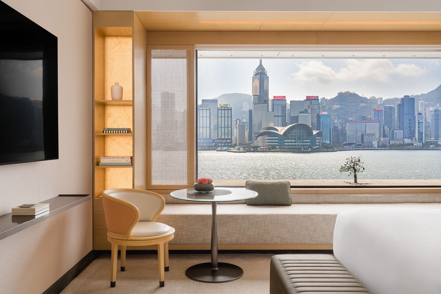 Classic Harbourview Room with Moongate Bath Day Landscape