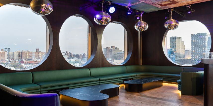 Club Lounge at Hotel Indigo Lower East Side New York