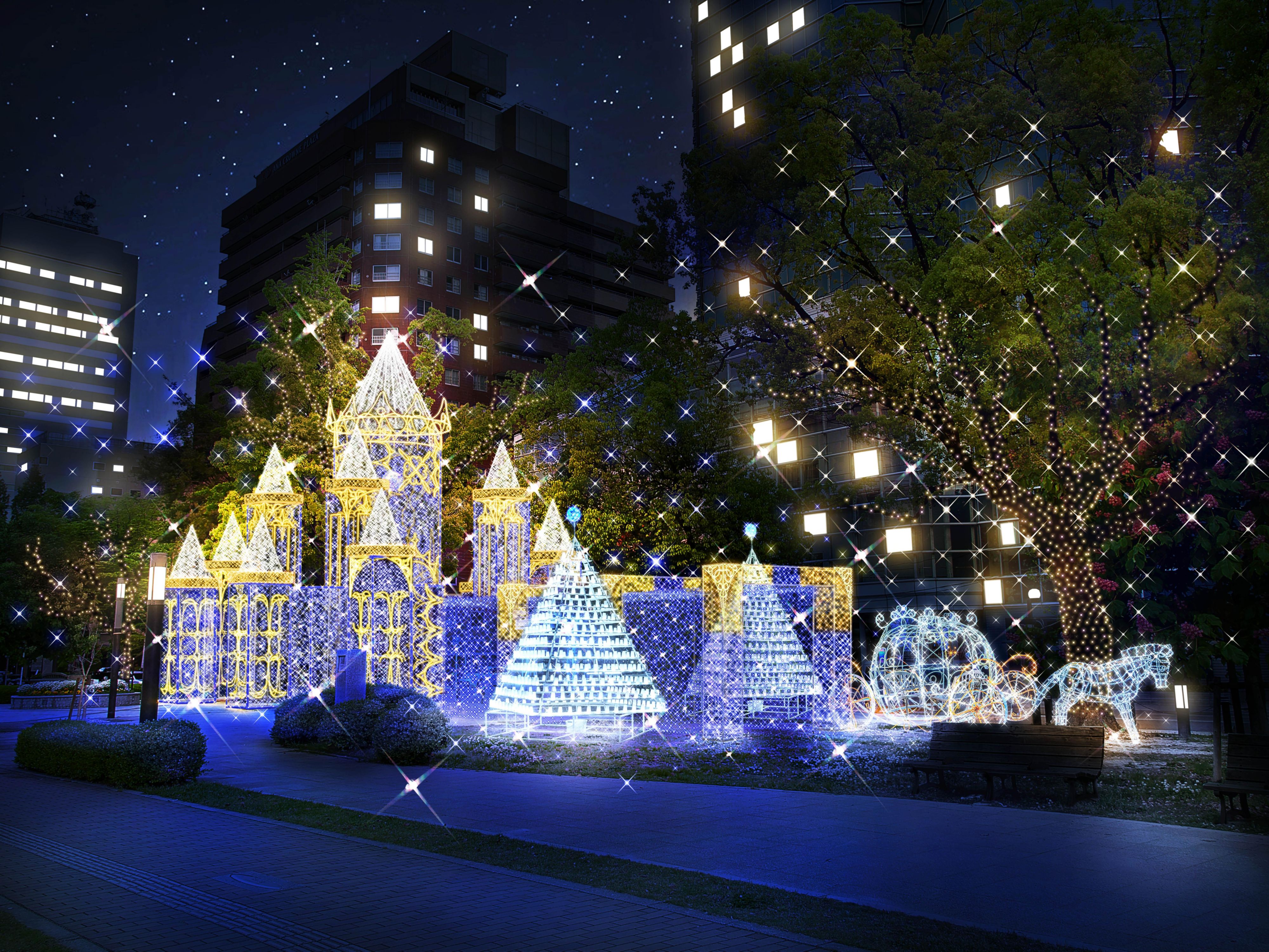 Winter lights view plan