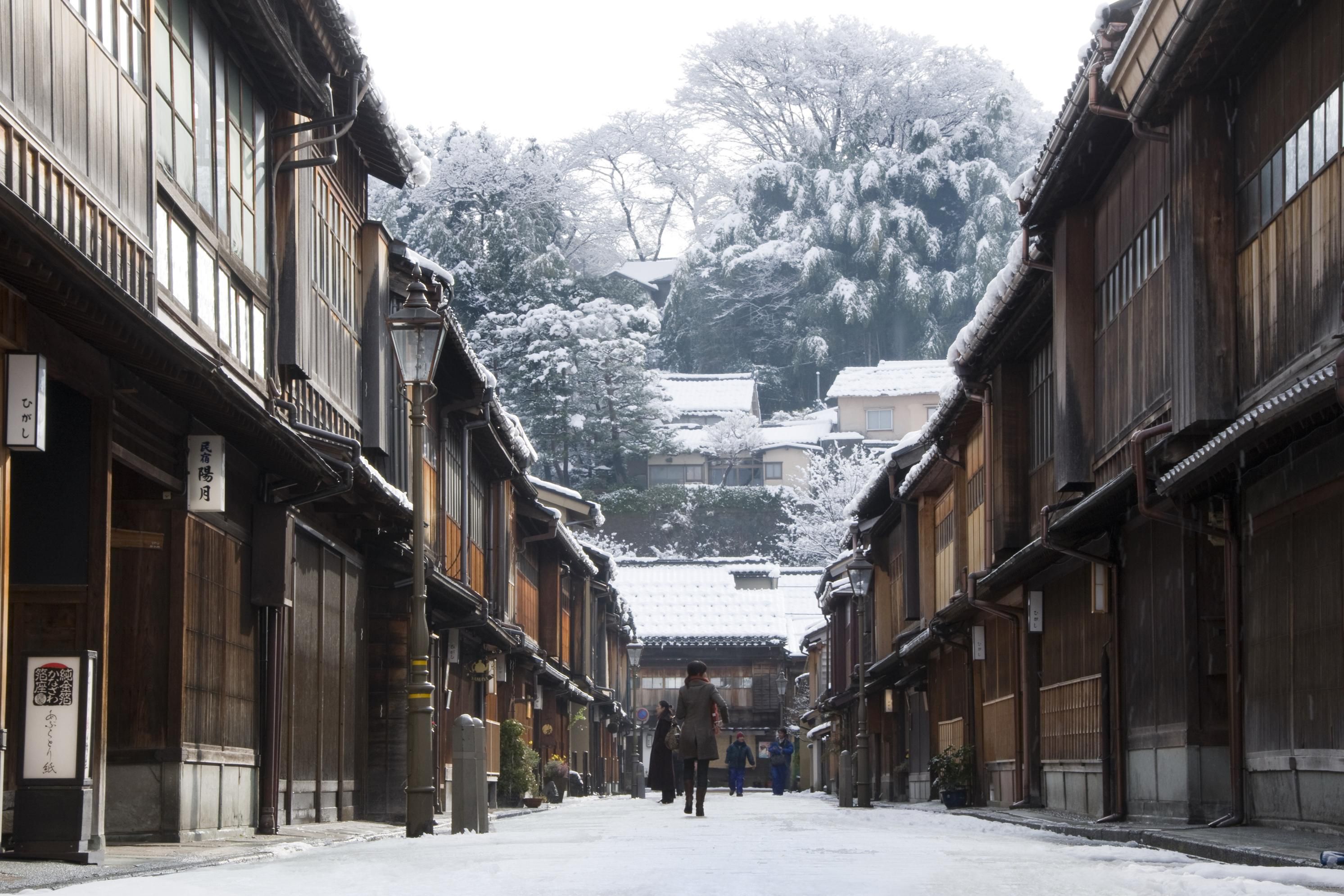 Higashi Chaya District (Winter)