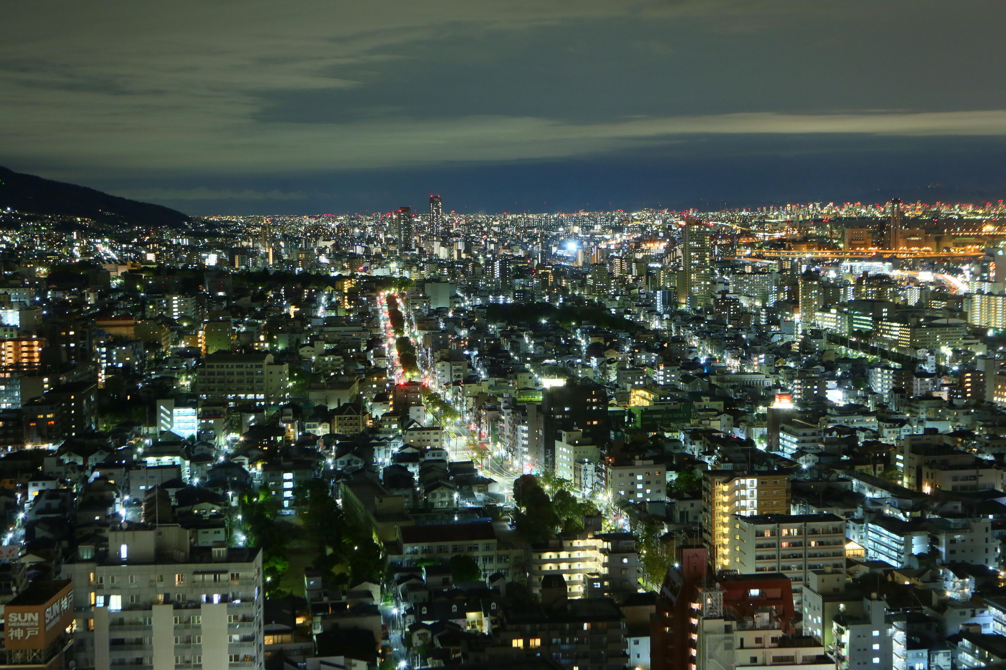 Offering great night views of Kobe City