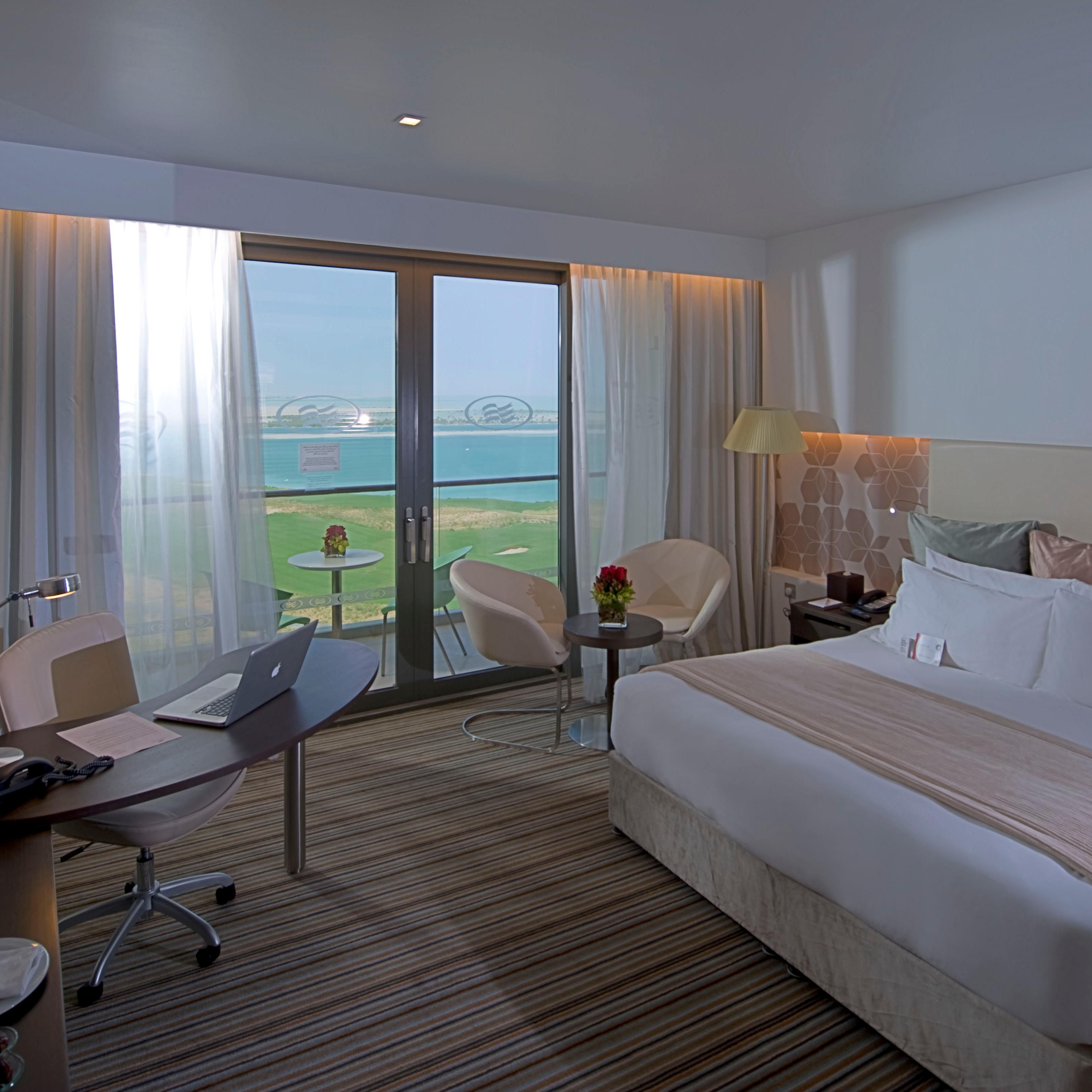 Stay in a Deluxe Room with an amazing view of the sea