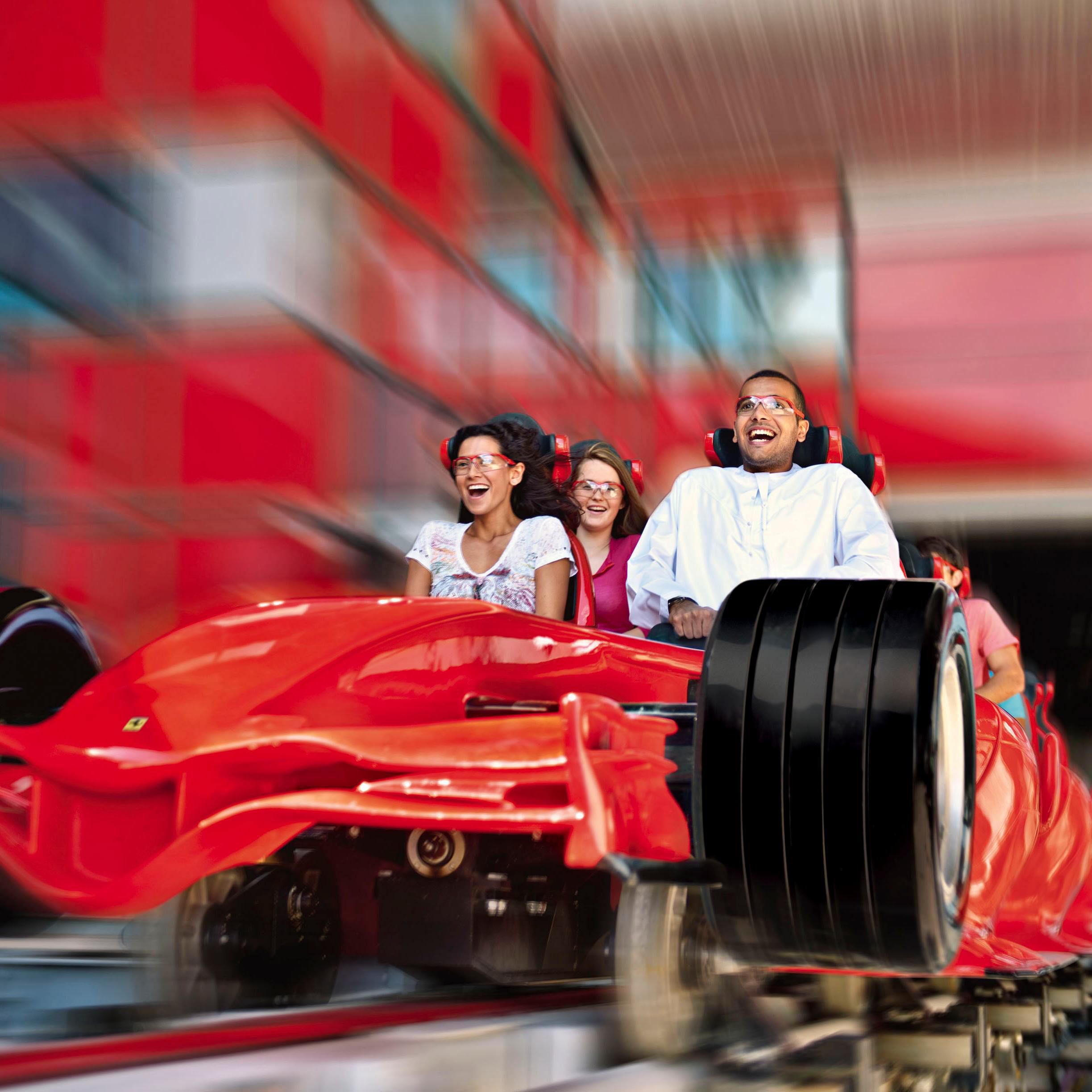 Scream your heart out at Ferrari World Abu Dhabi