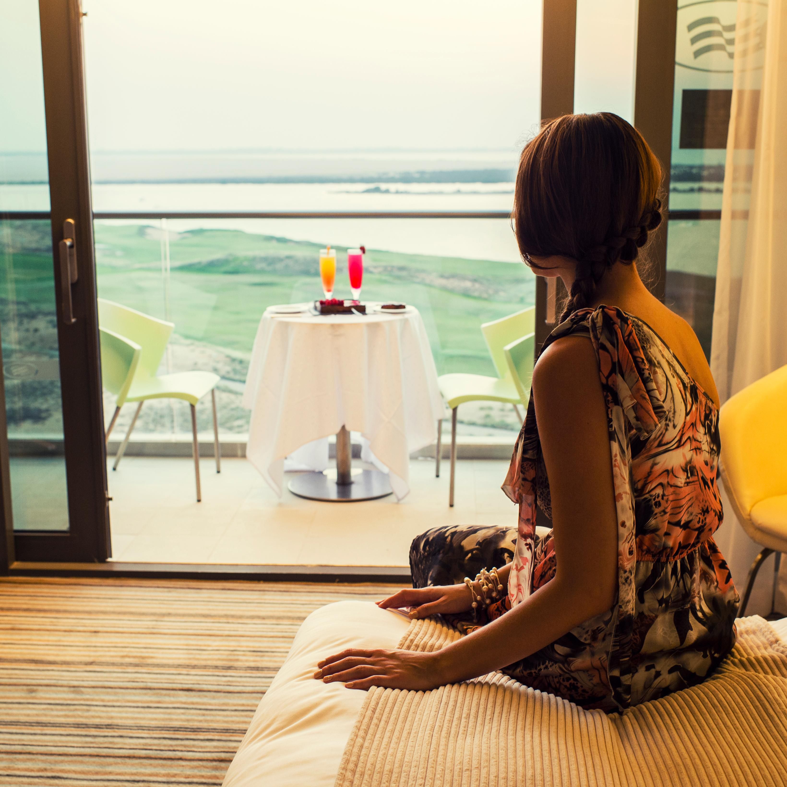 Relax with the splendid views from our rooms and suites