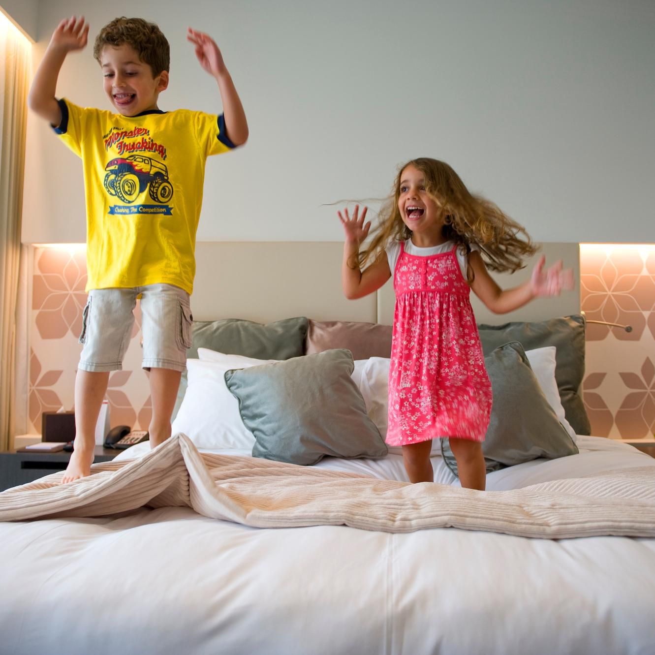 See the smiles on your kid&#39;s face while enjoying their stay