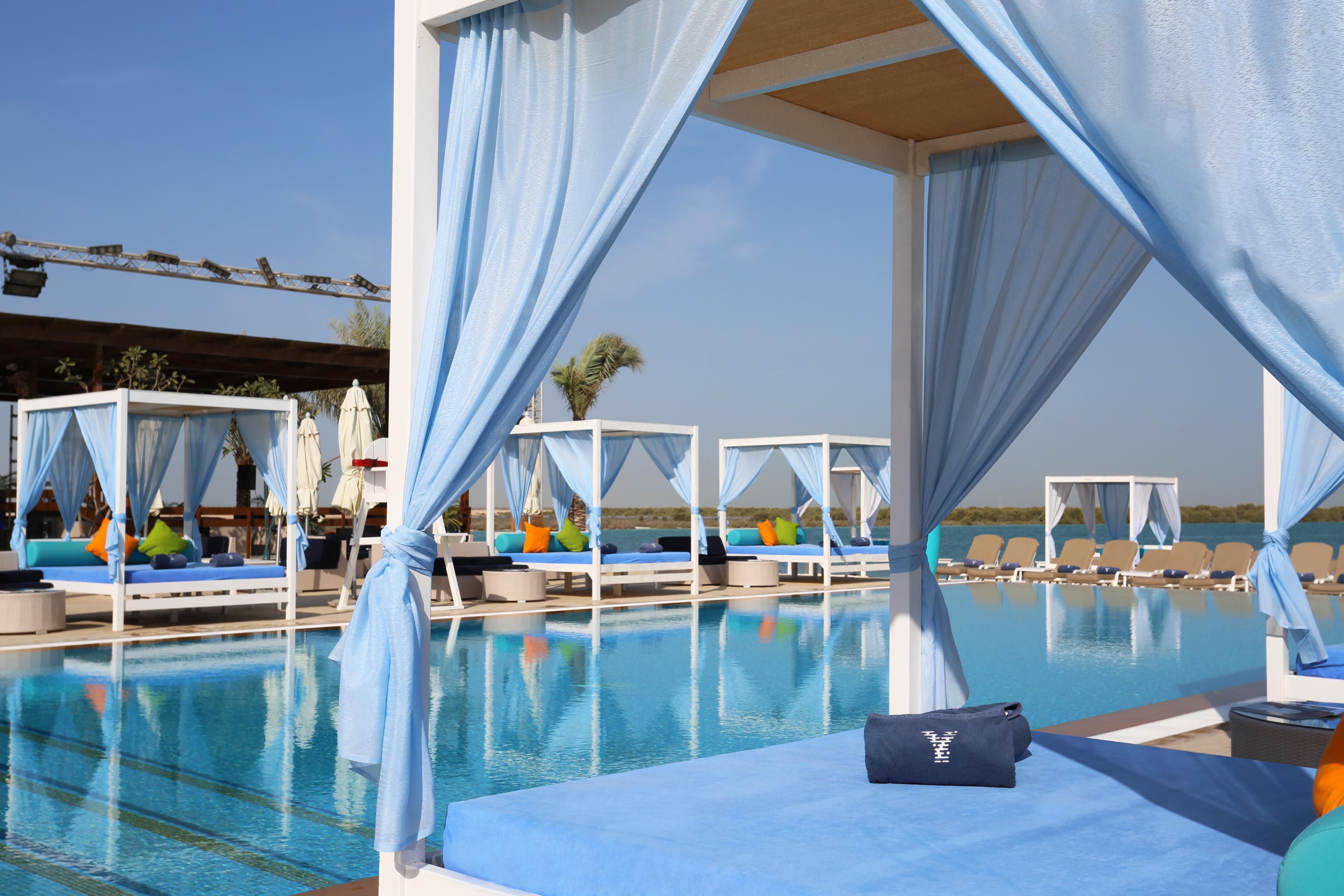 Have fun at the nearby Yas Beach Pool