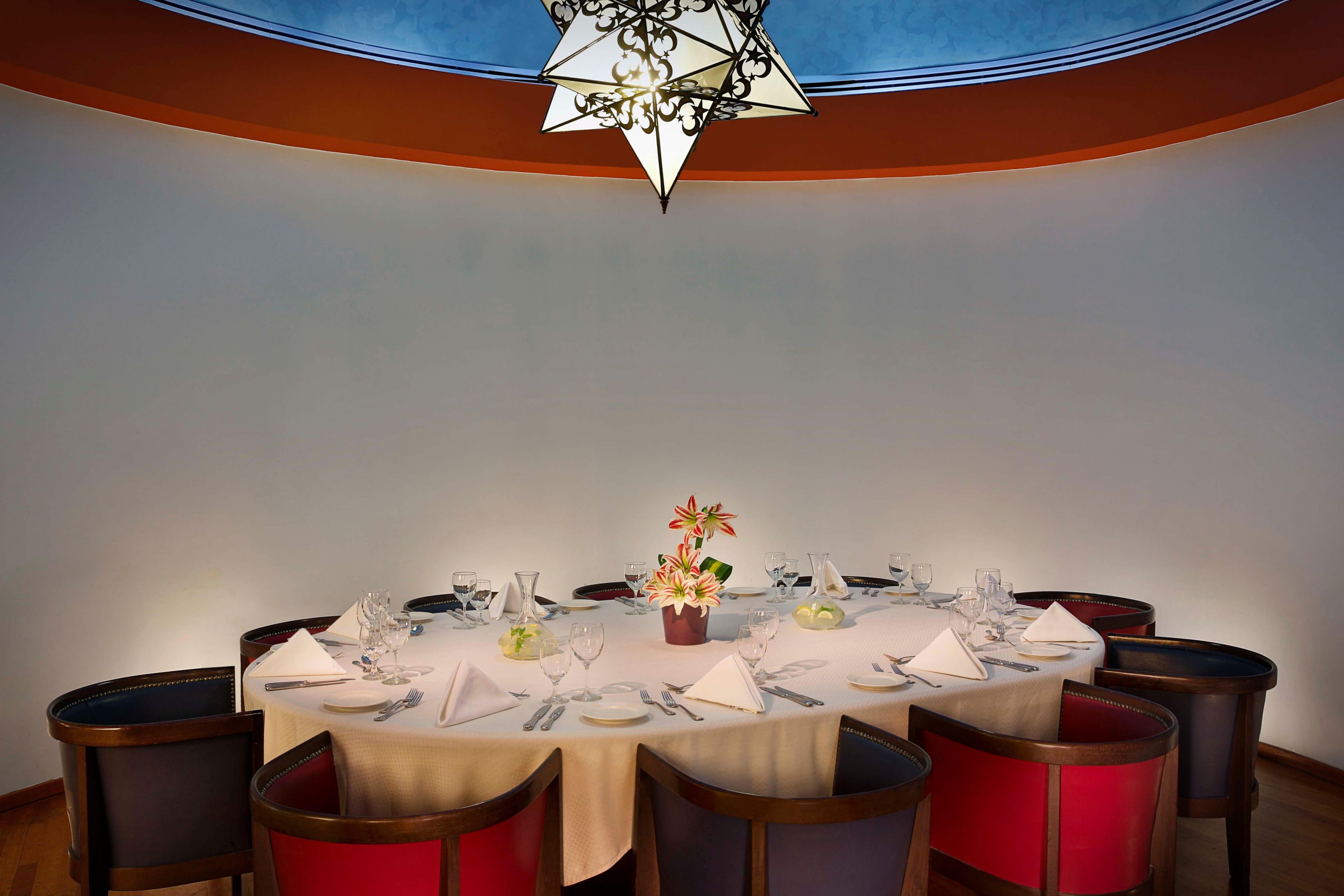 A private dining experience for special occasions