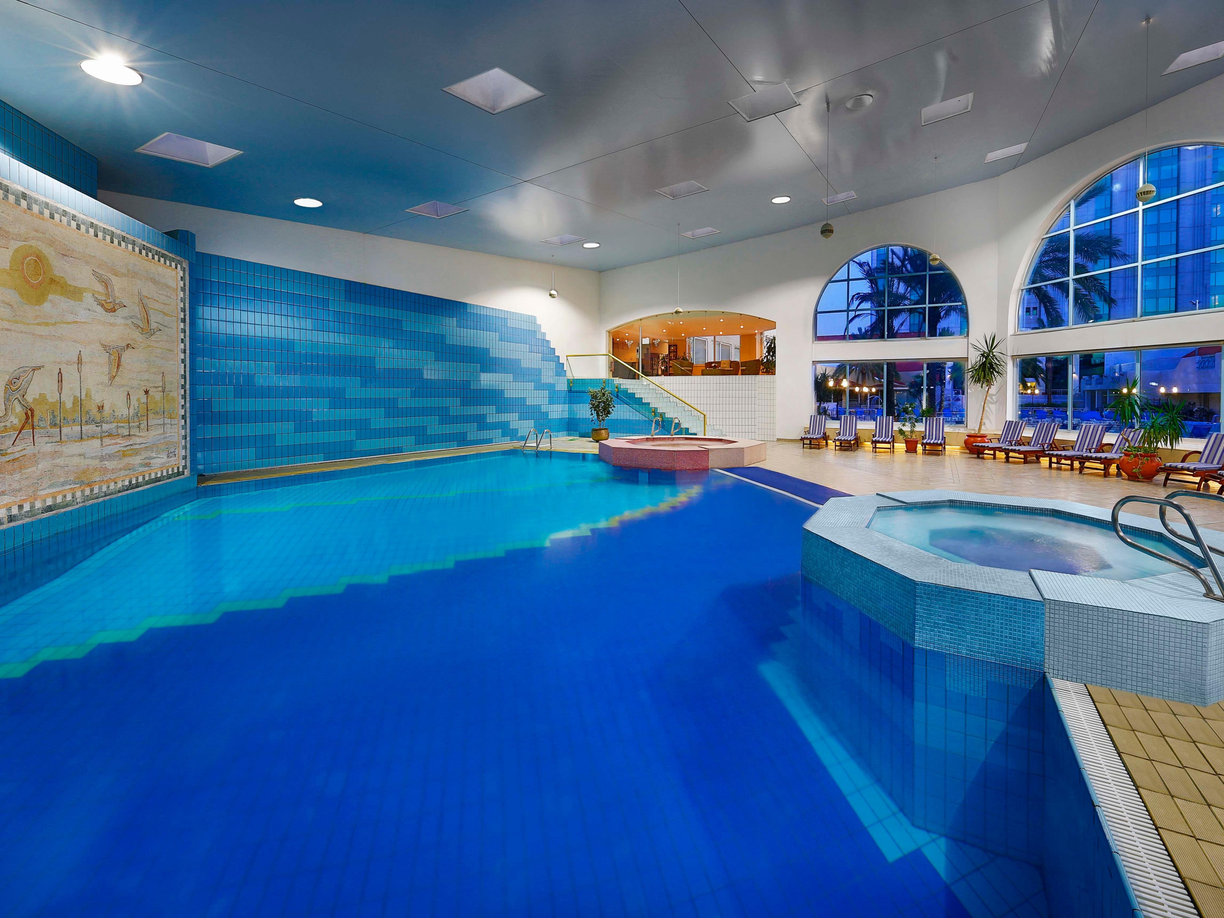 Take a leisurely swim in our all year heated indoor pool