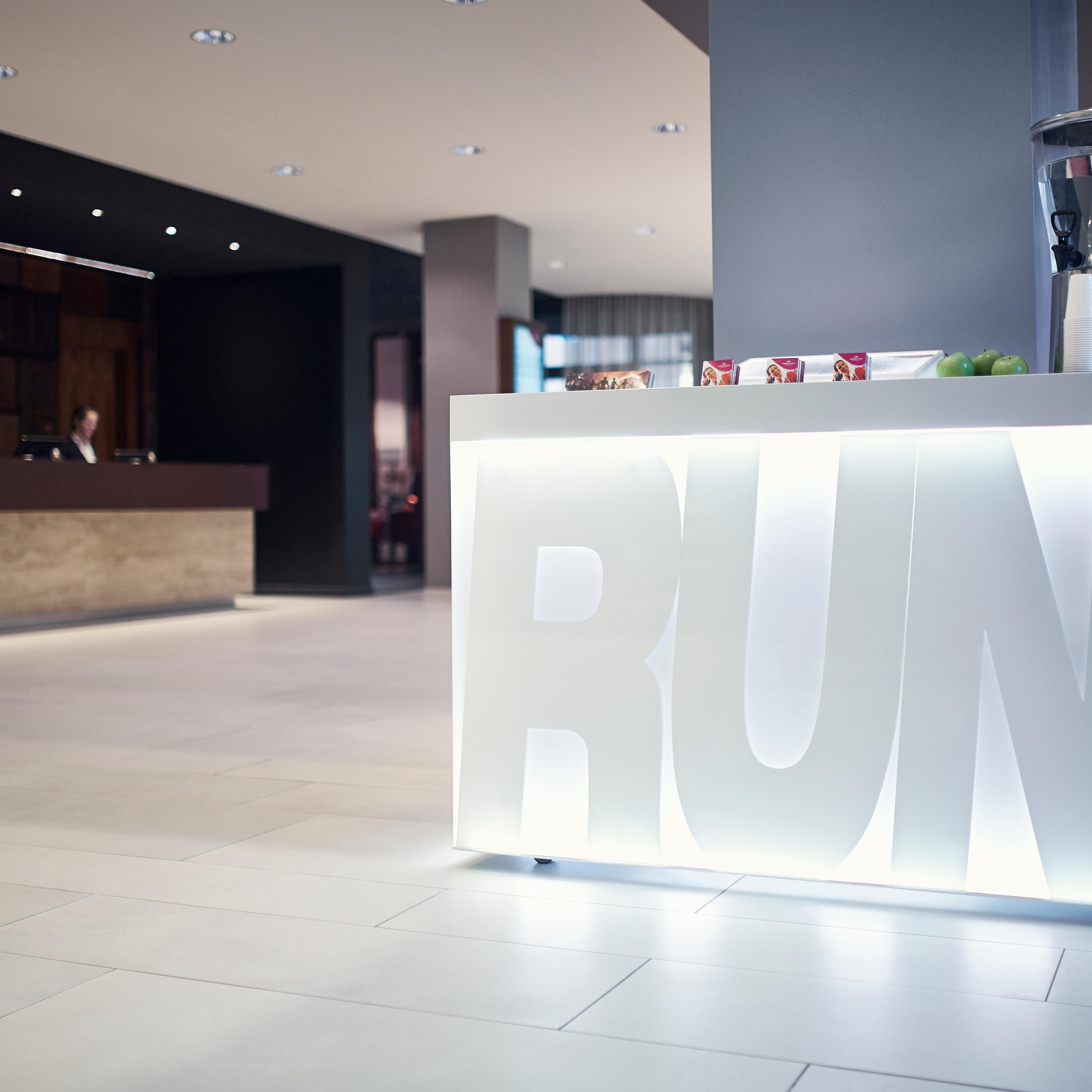 Welcome to our lobby and feel free to check out our Runningstation