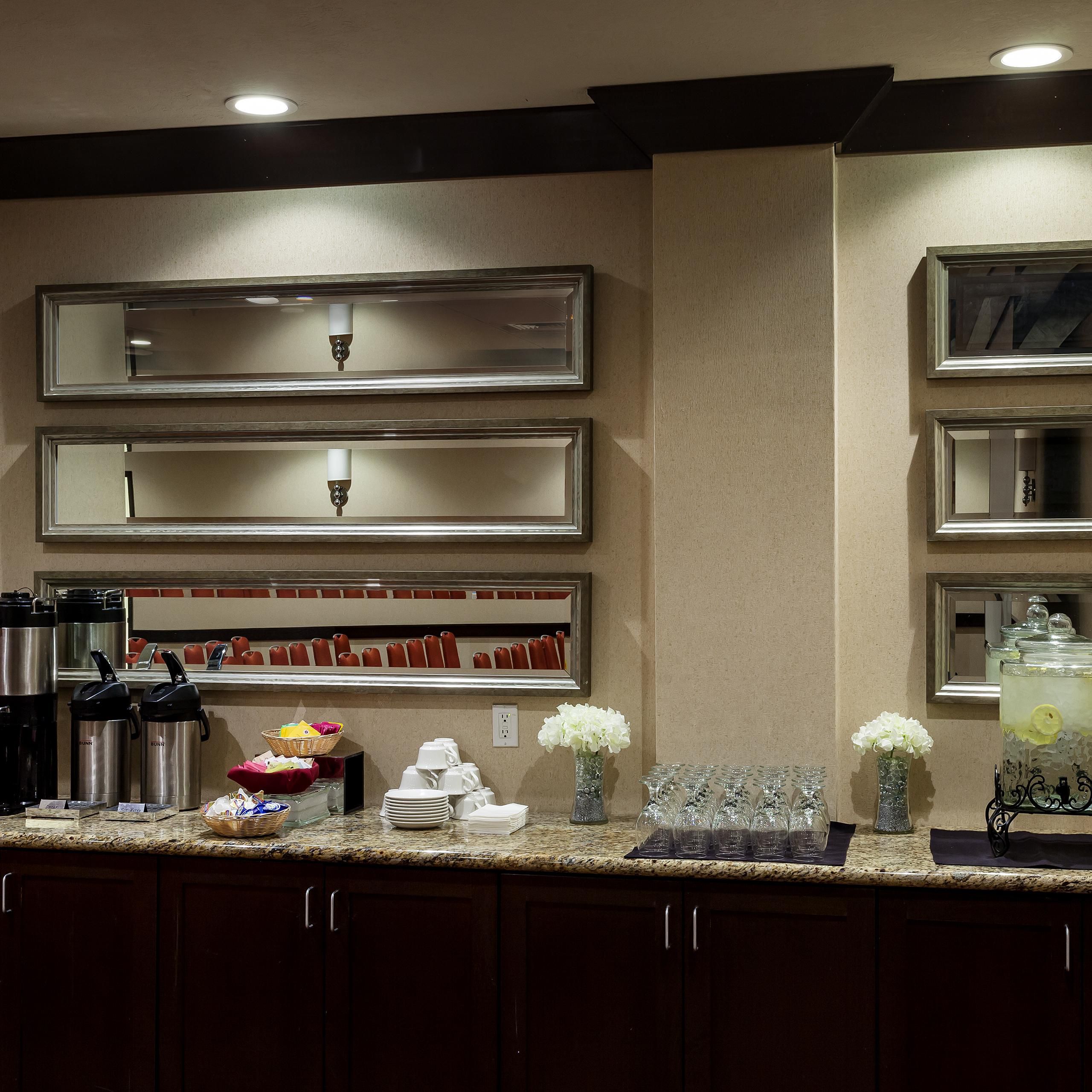 Coffee service available at Crowne Plaza Anchorage-Midtown