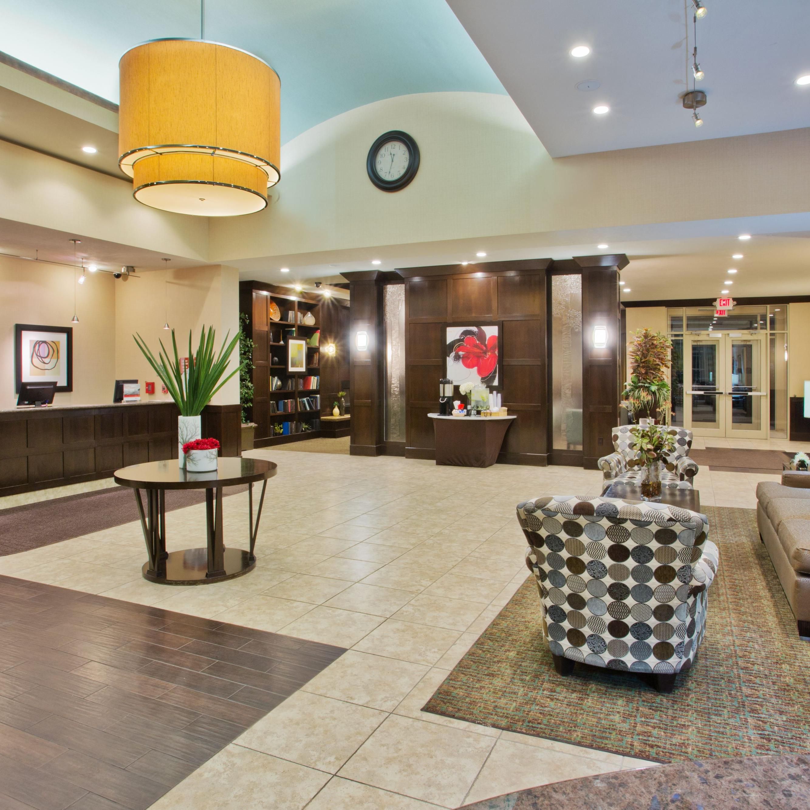 Our lobby is bright and welcoming