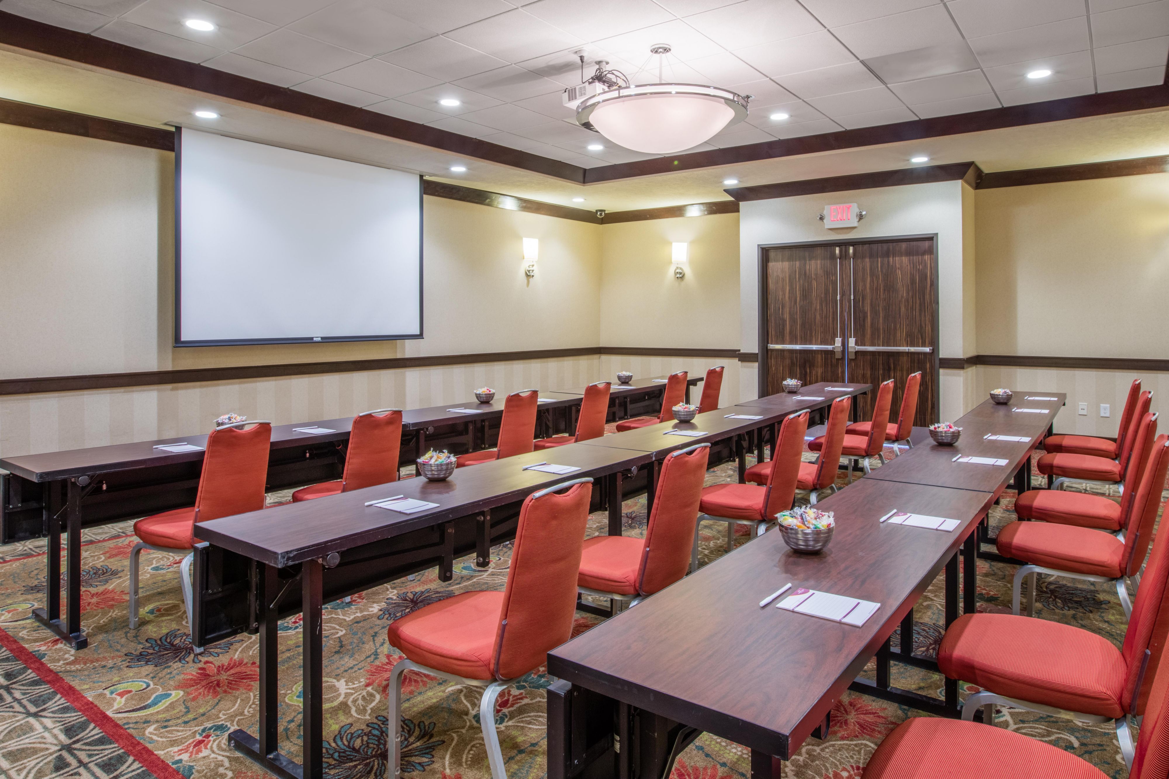 Our meeting room is perfect for your next training session