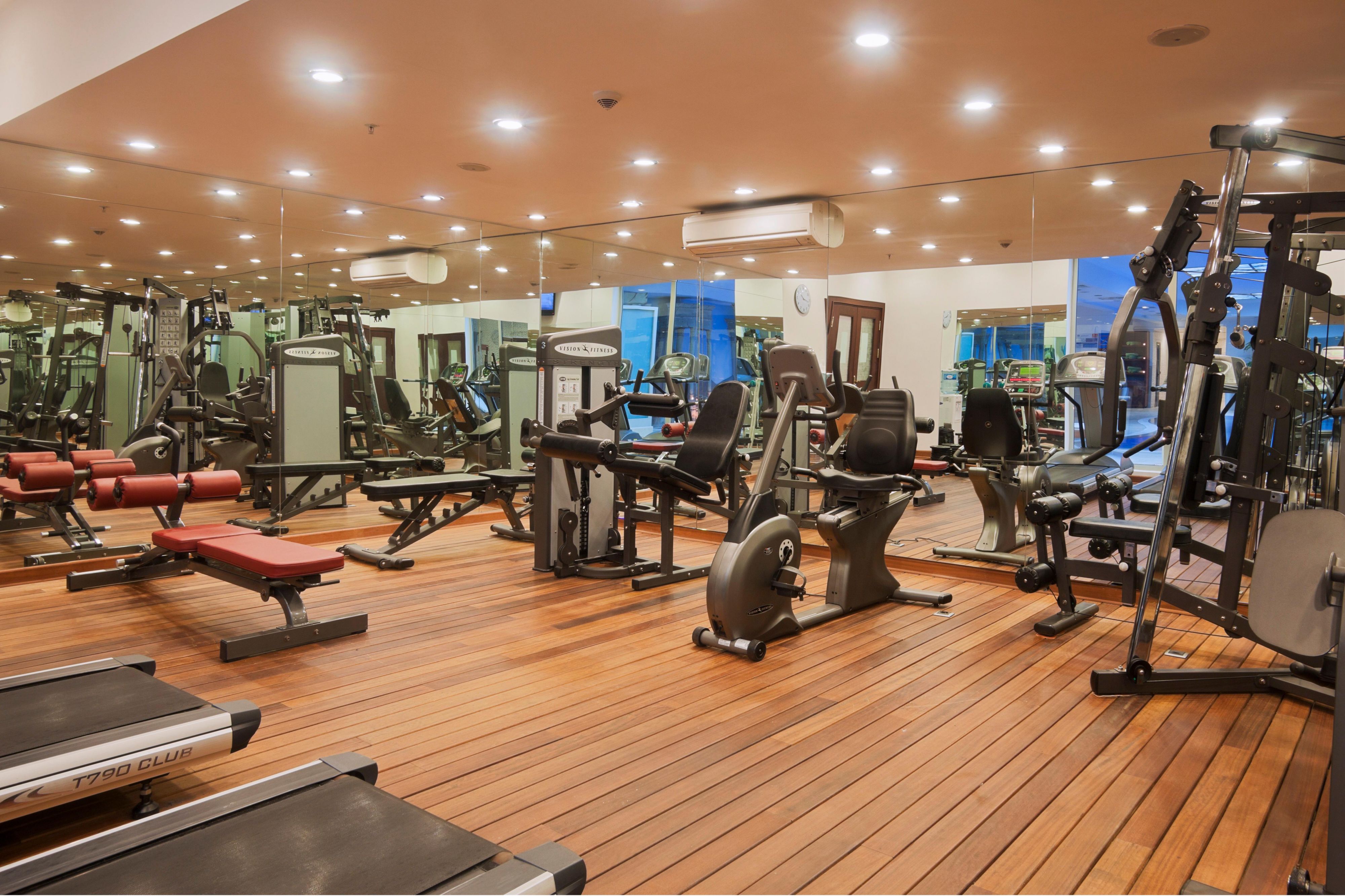 Well equipped Fitness Centre both for female and male guests