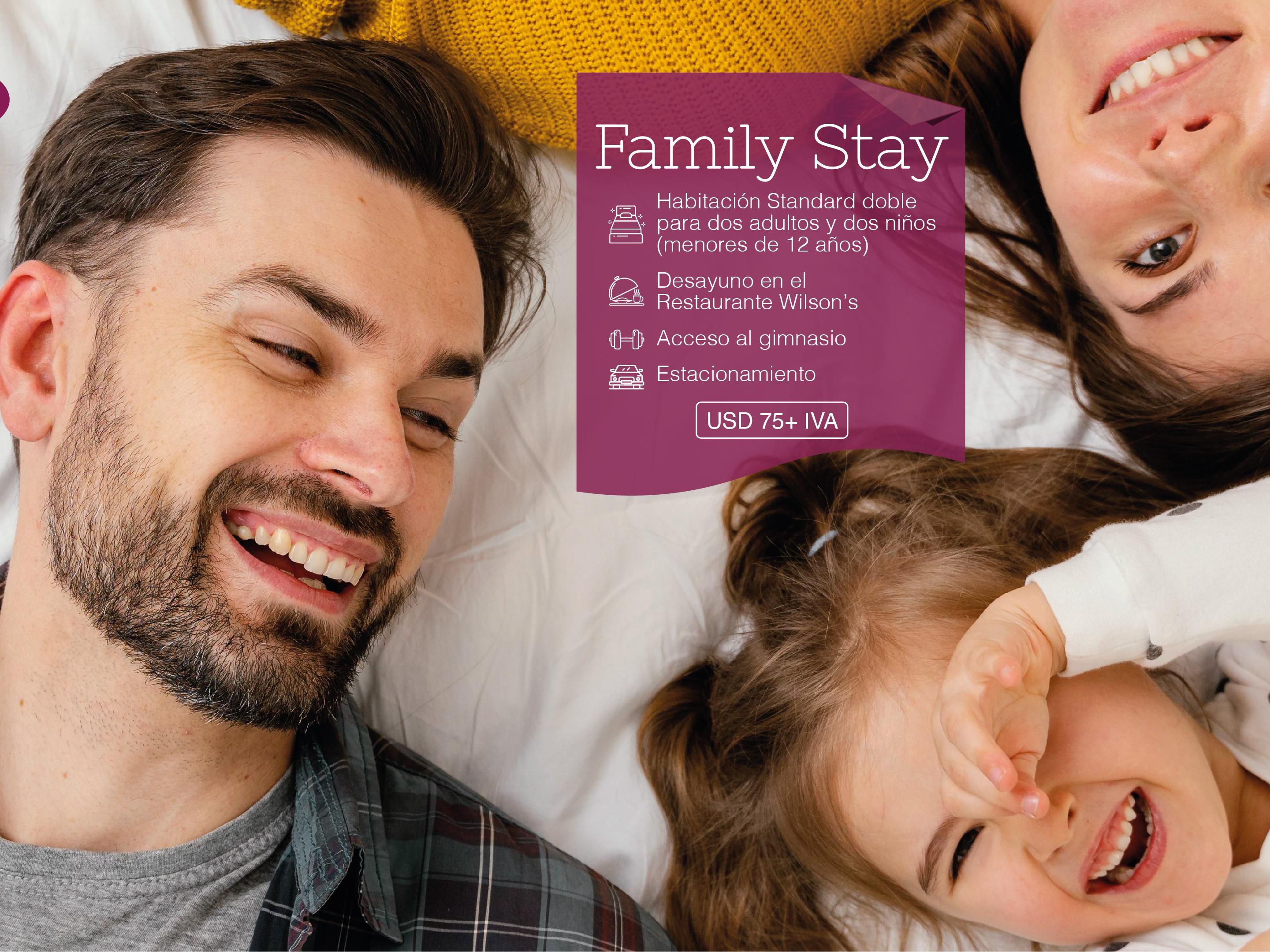Have a nice stay with your family and friends