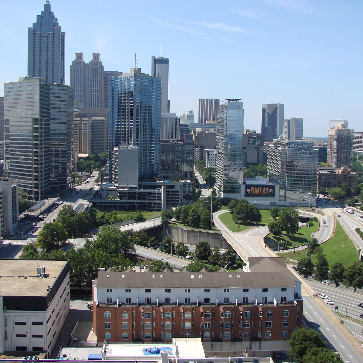 Enjoy the view from our hotel in Downtown Atlanta