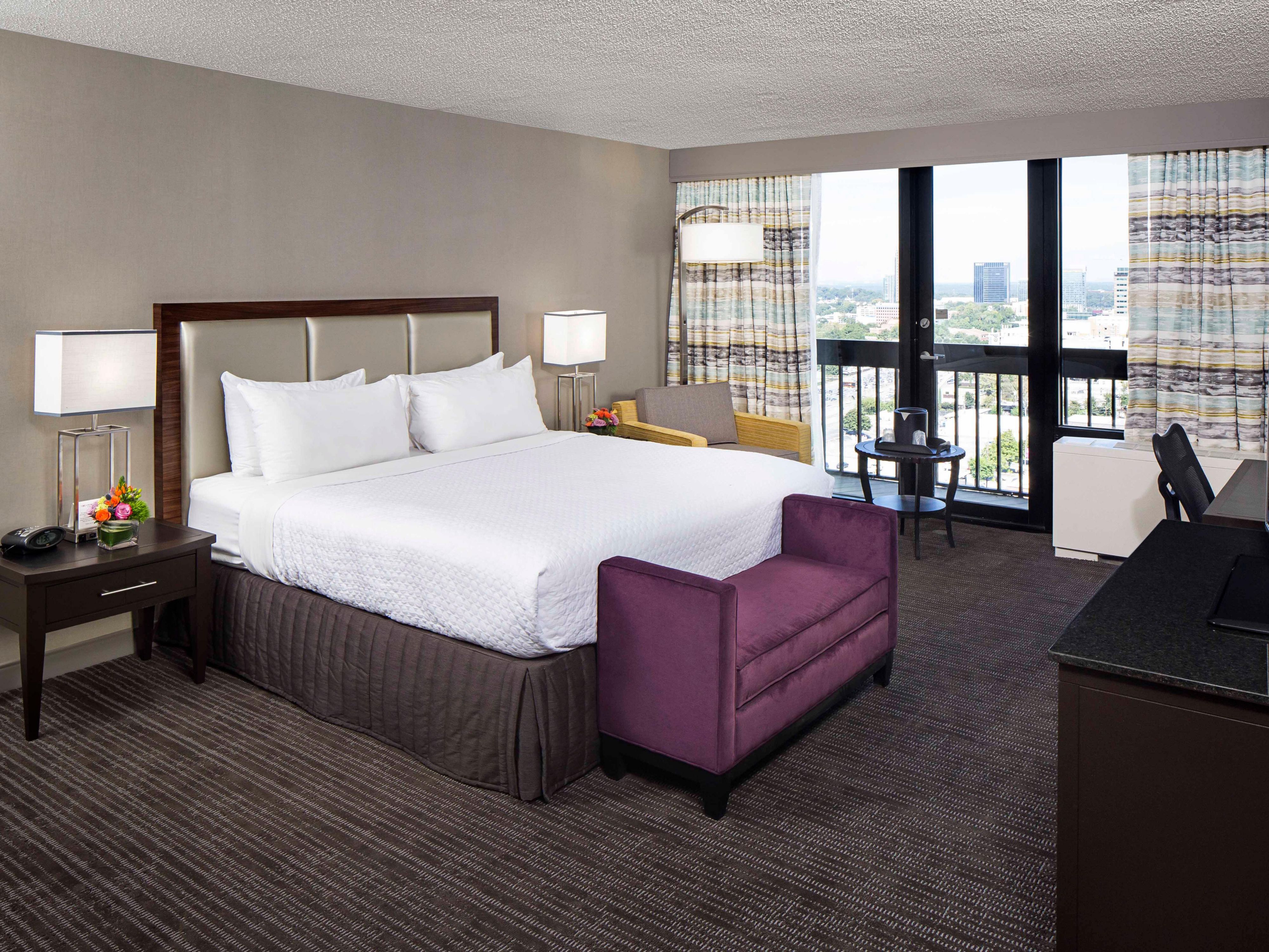 For extra space to stretch out and relax book our King Suite