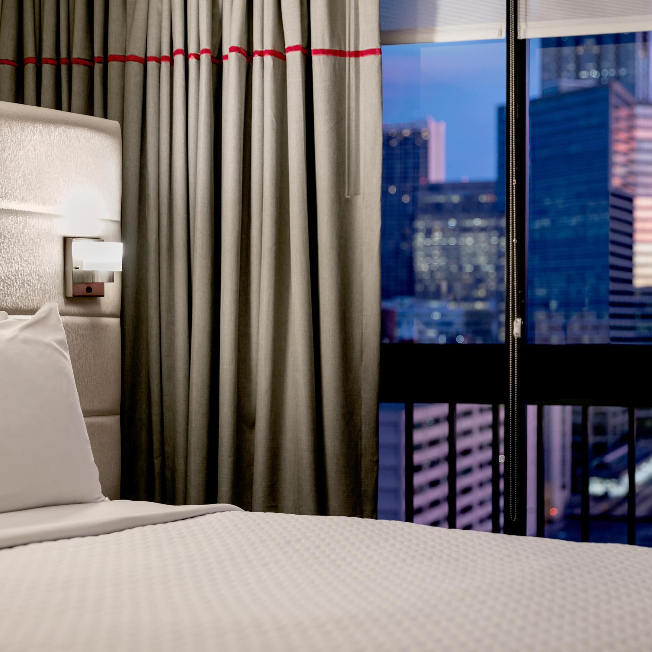 At the end of a long day, relax in our clean, fresh guest rooms.