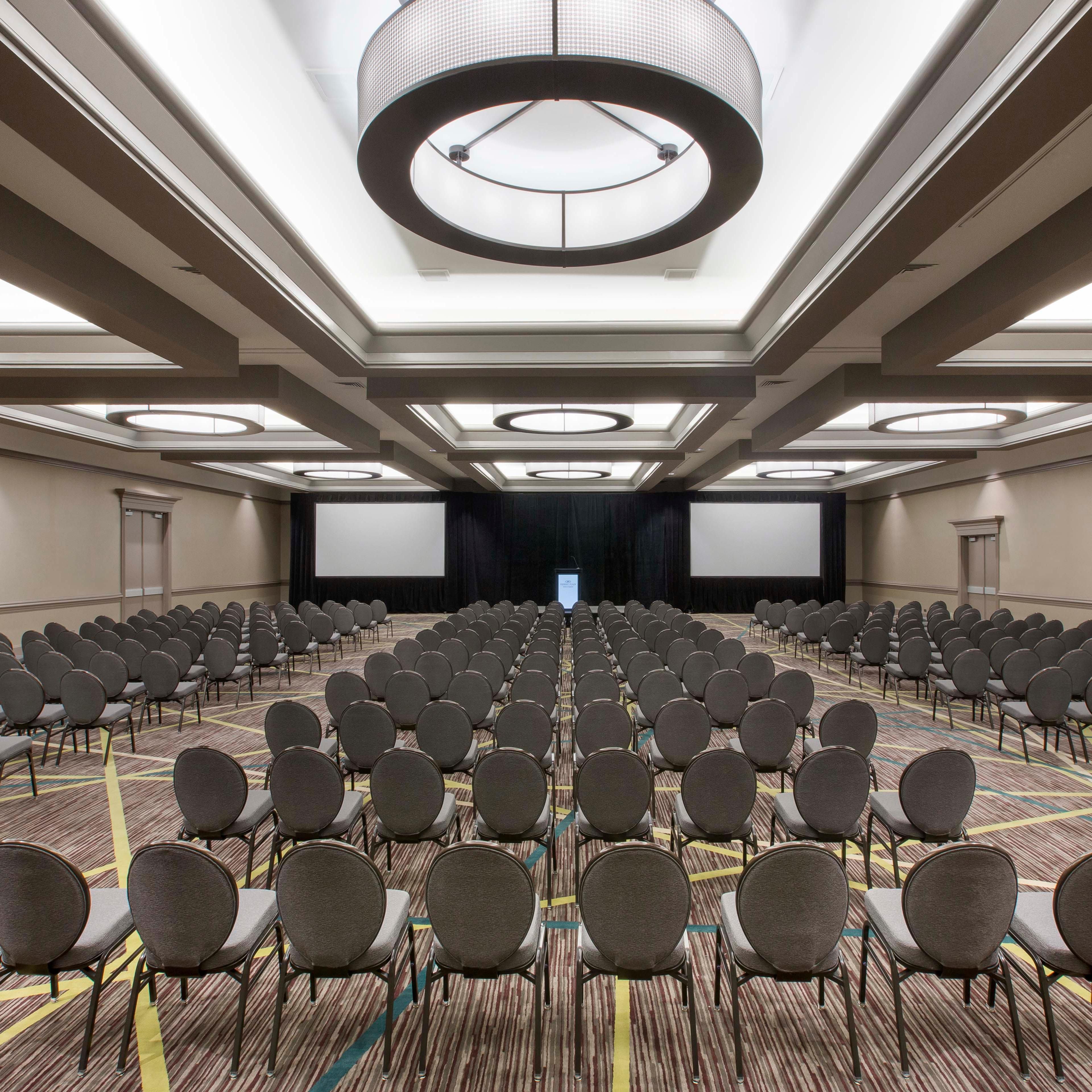 At 6,120 sq ft, Georgia Ballroom is the largest meeting room.
