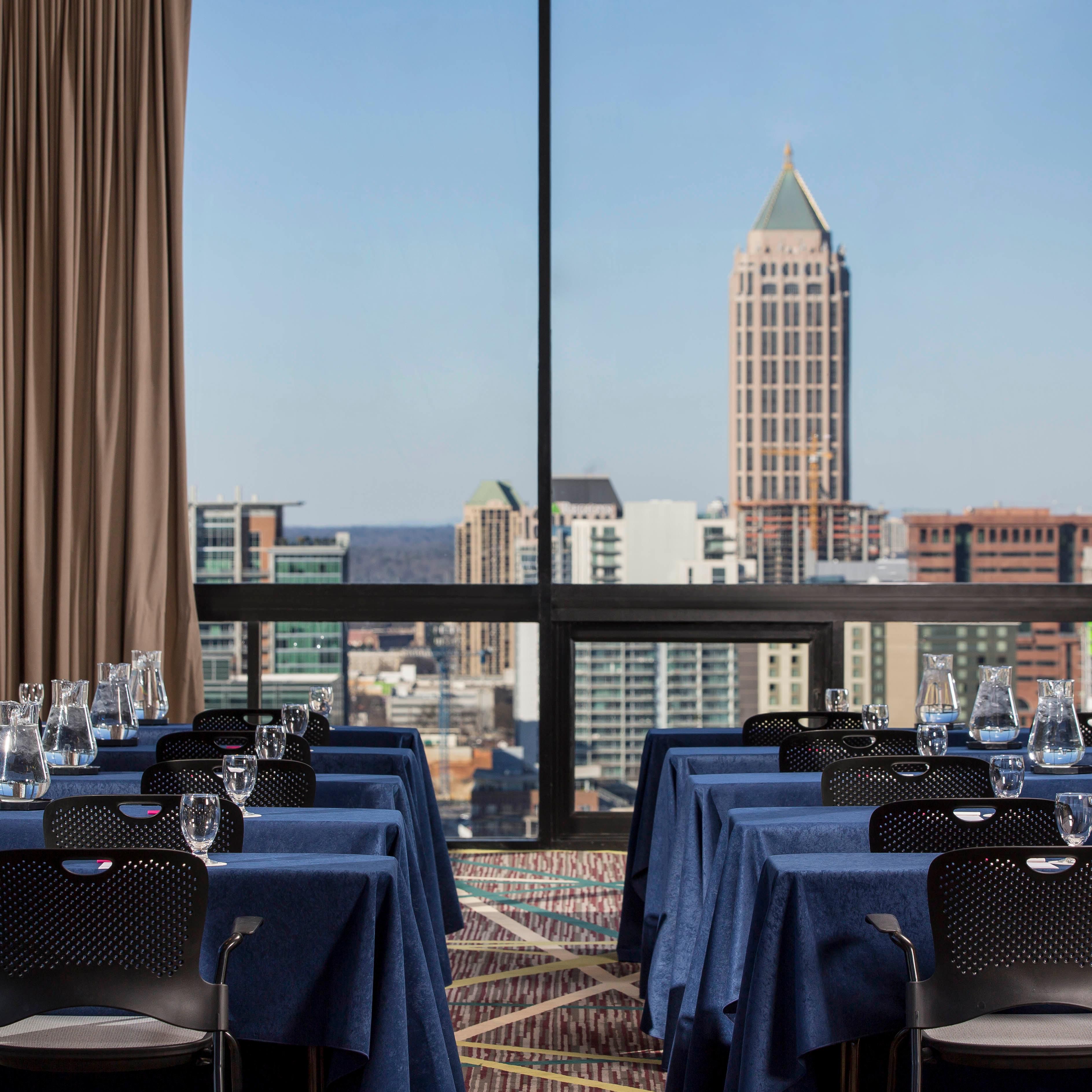 Unparalleled views when you have a meeting in the SKY Room.