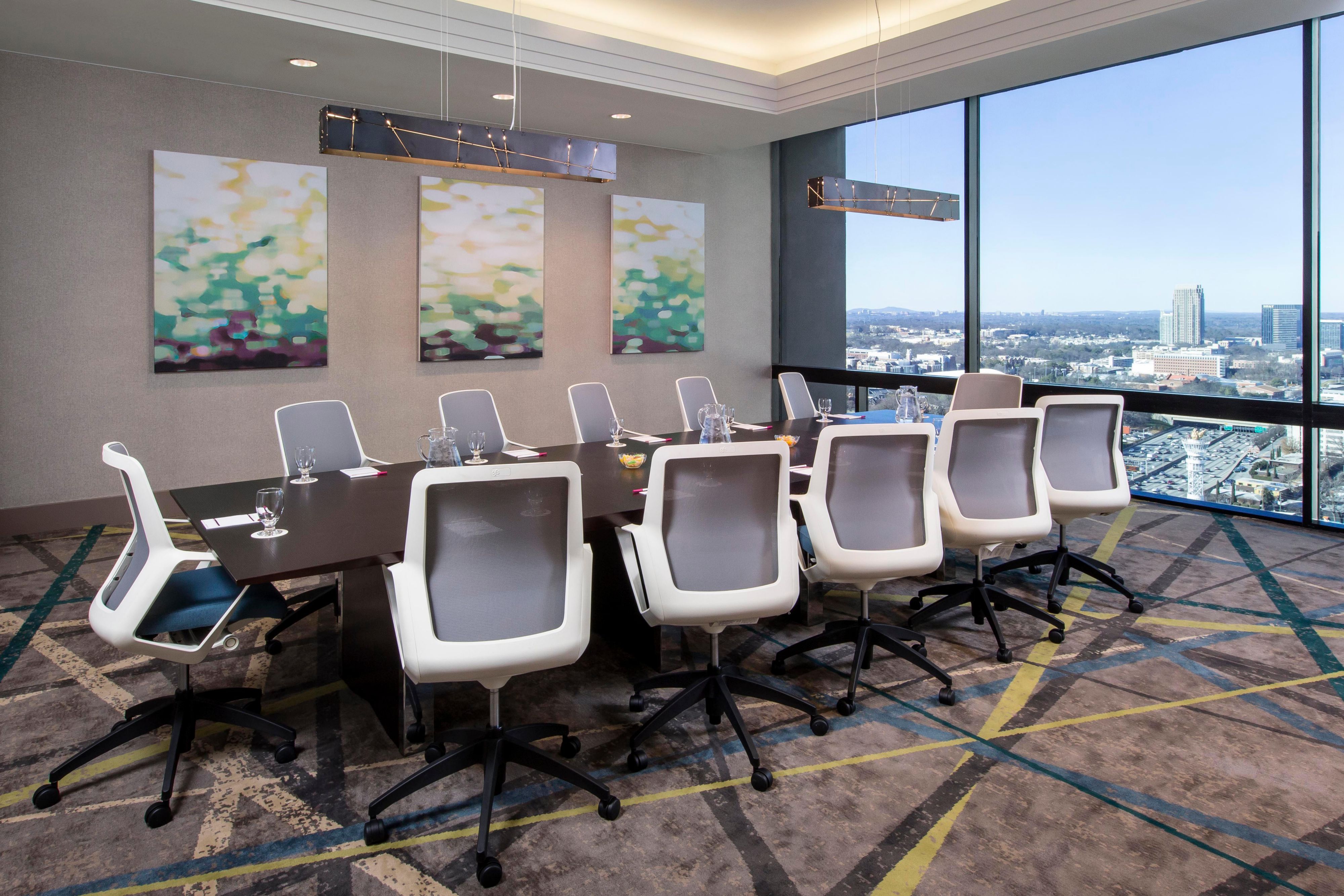 Encapsulate your guests in our SKY Boardroom