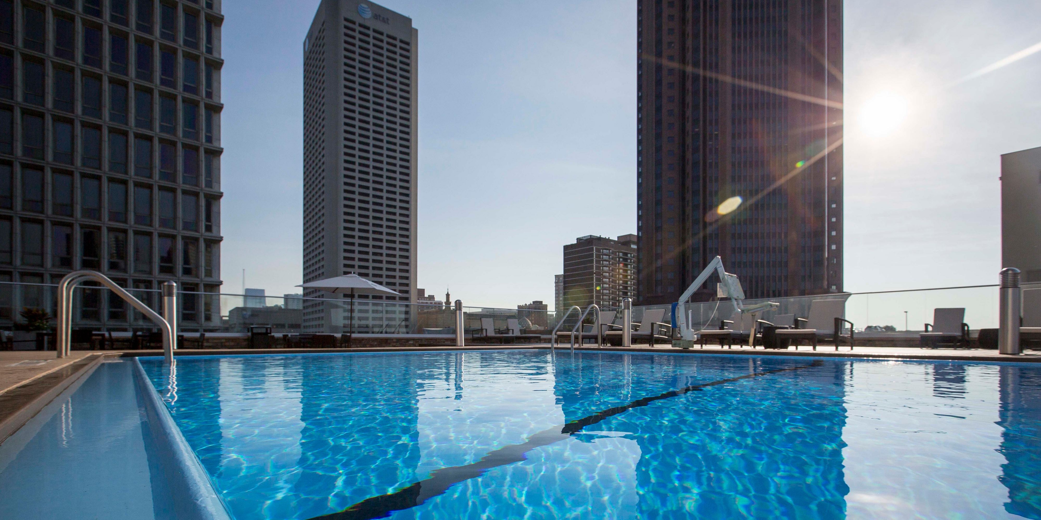 rooftop pool