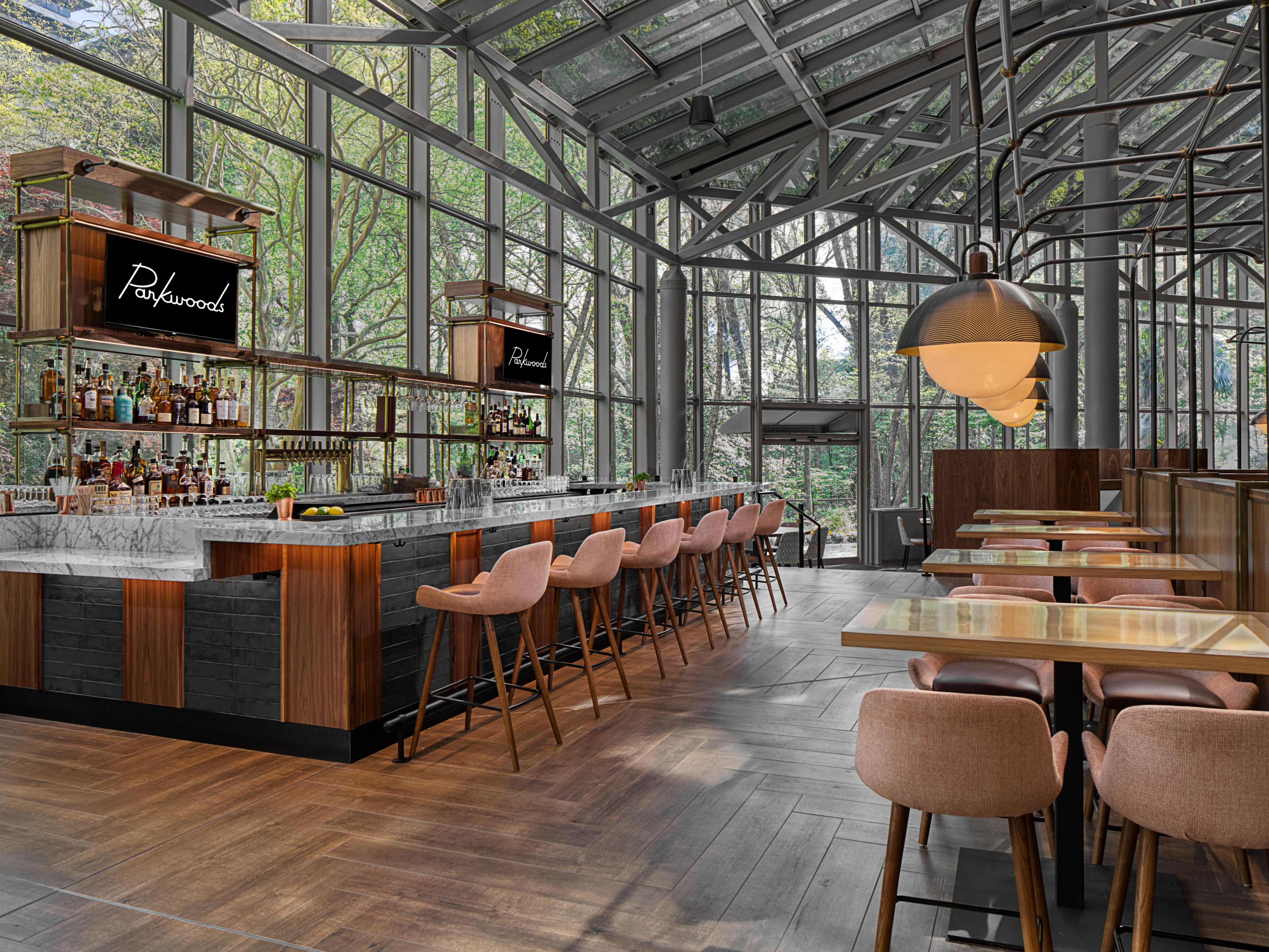 restaurant seating area