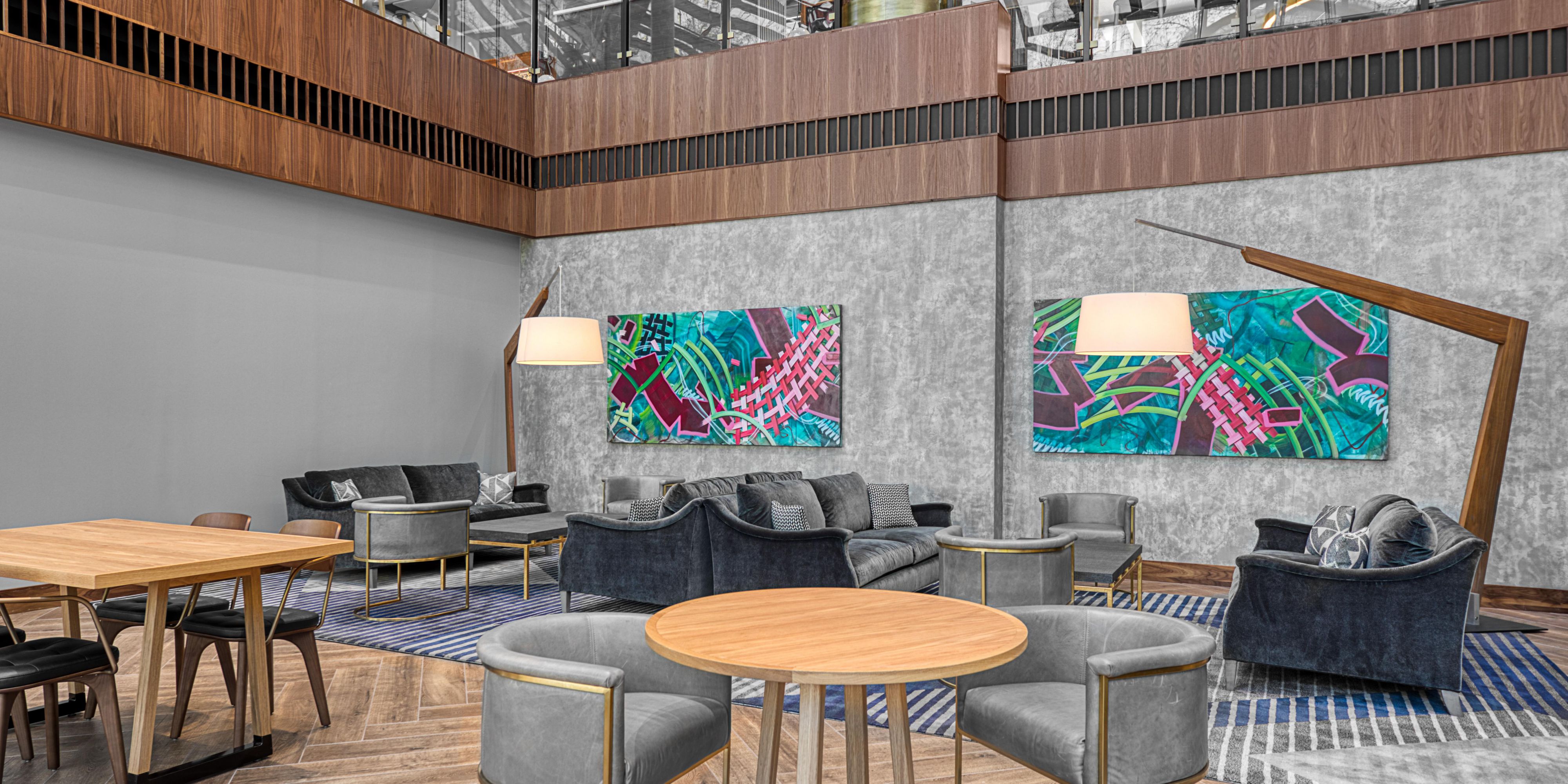 Indoor lounge