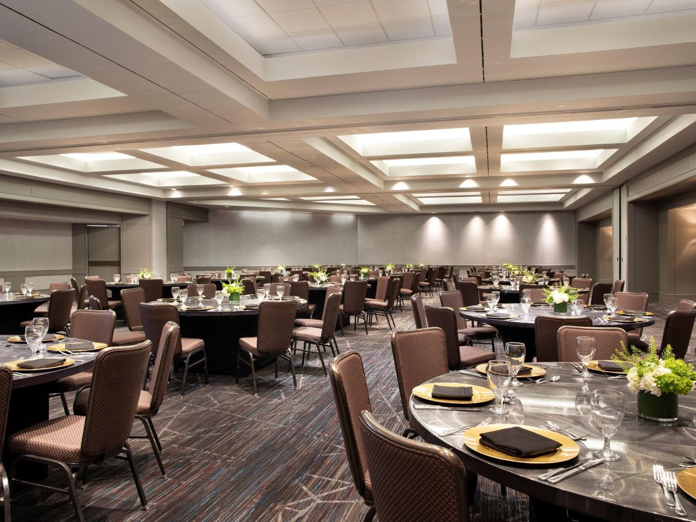 people in meeting area
