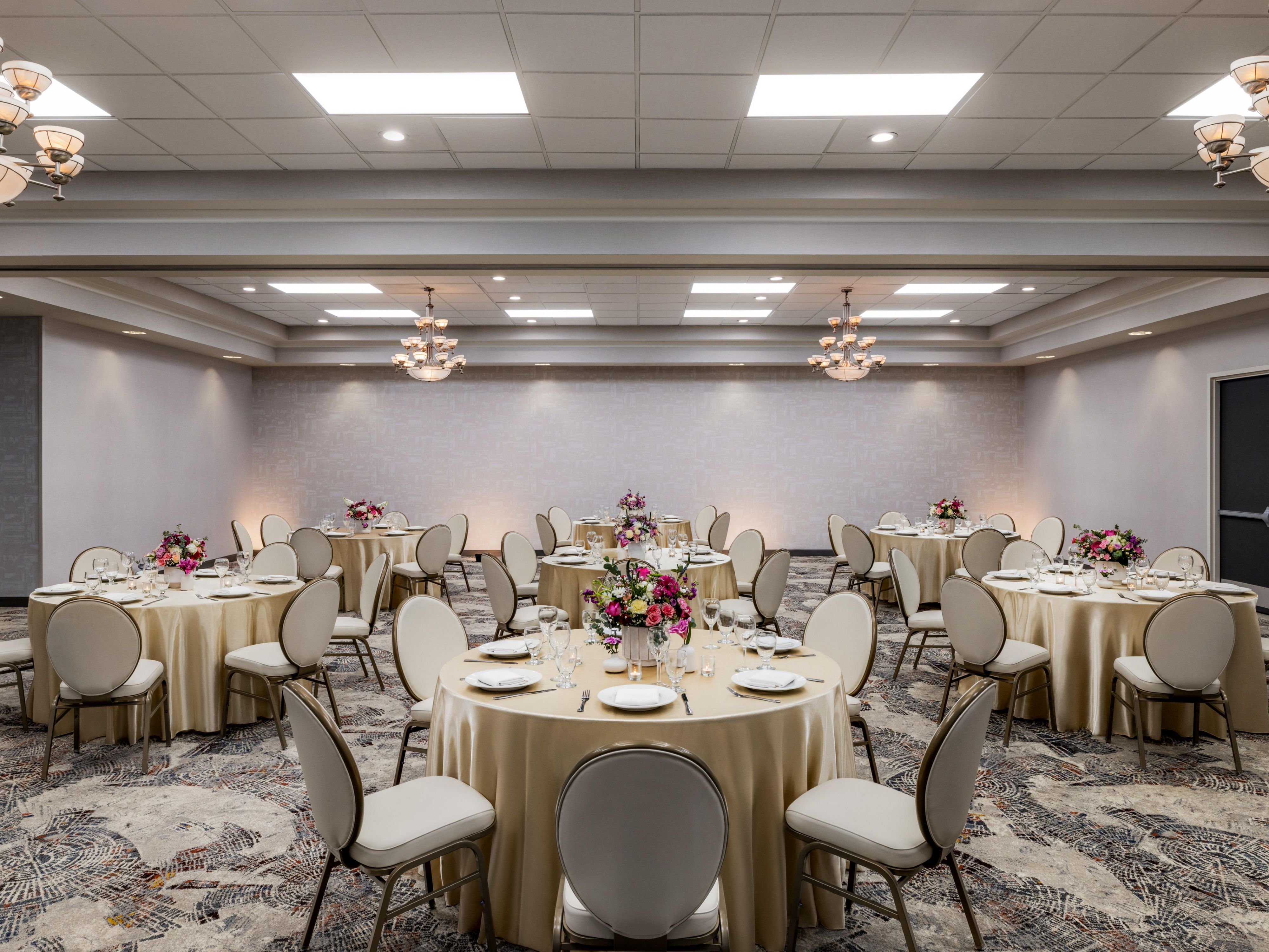 polished Auburn Hills ballroom.