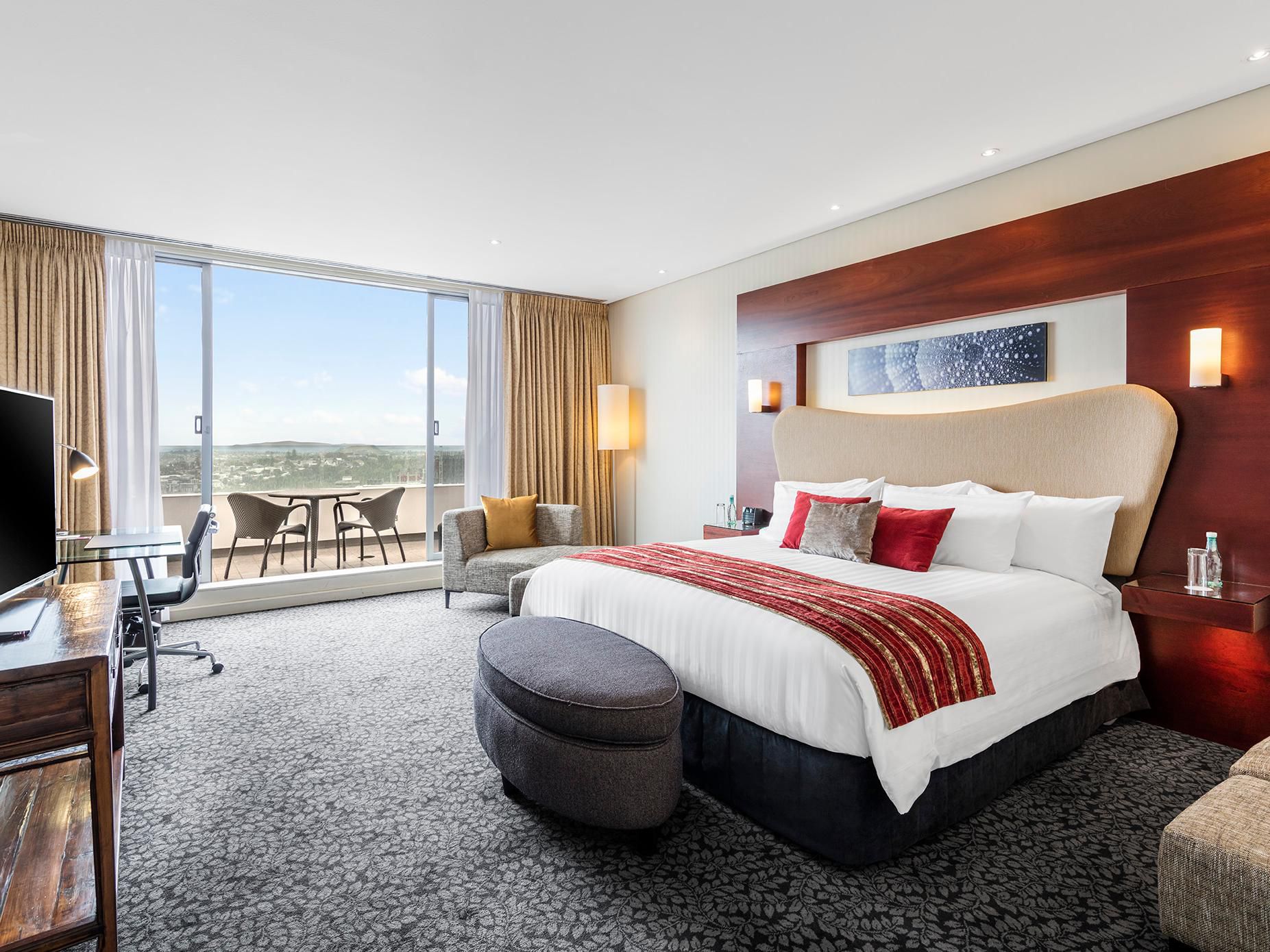 1 King Premium room with balcony located on our top floor level 28