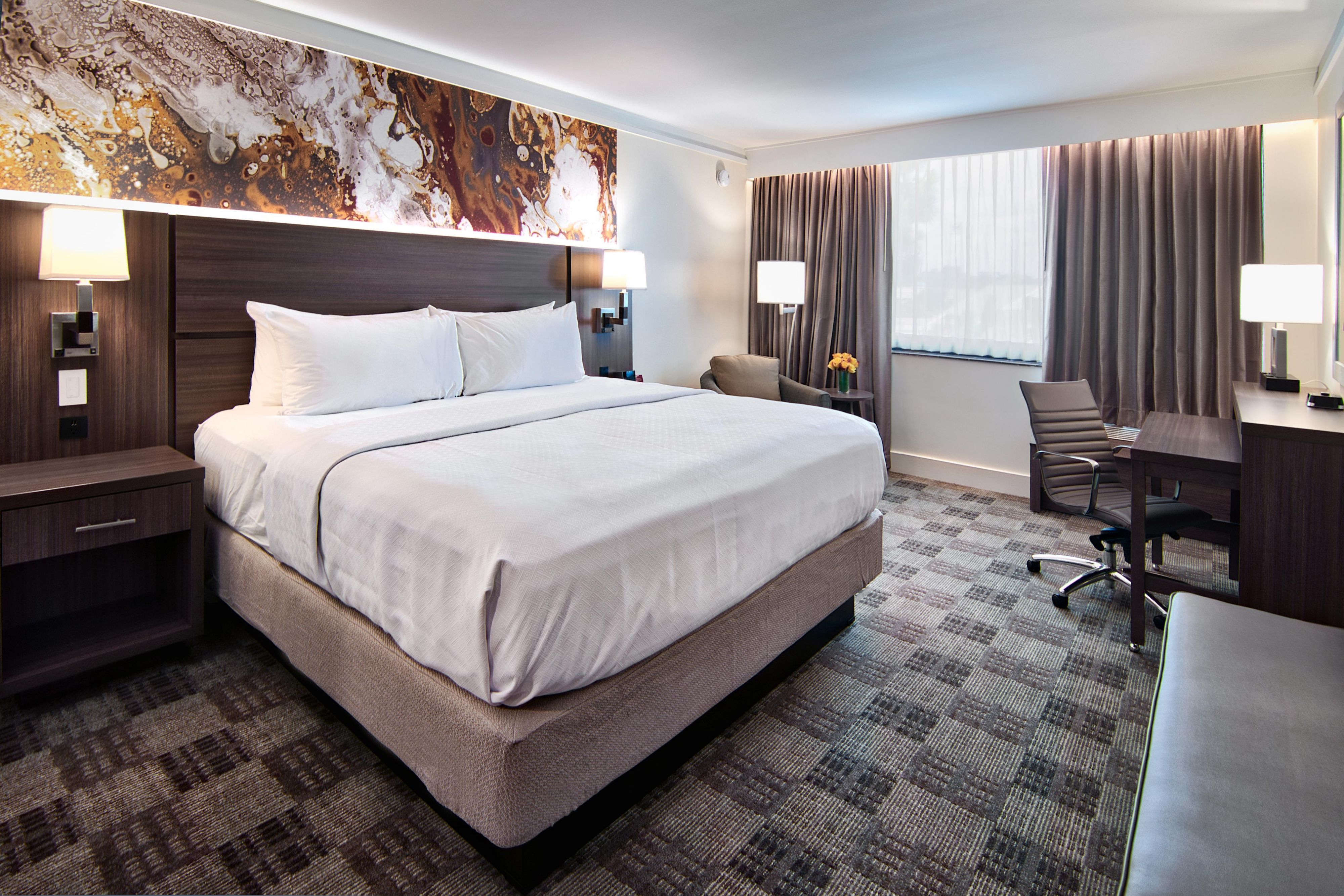 Pay a visit to our newly renovated King Bed Guest Room