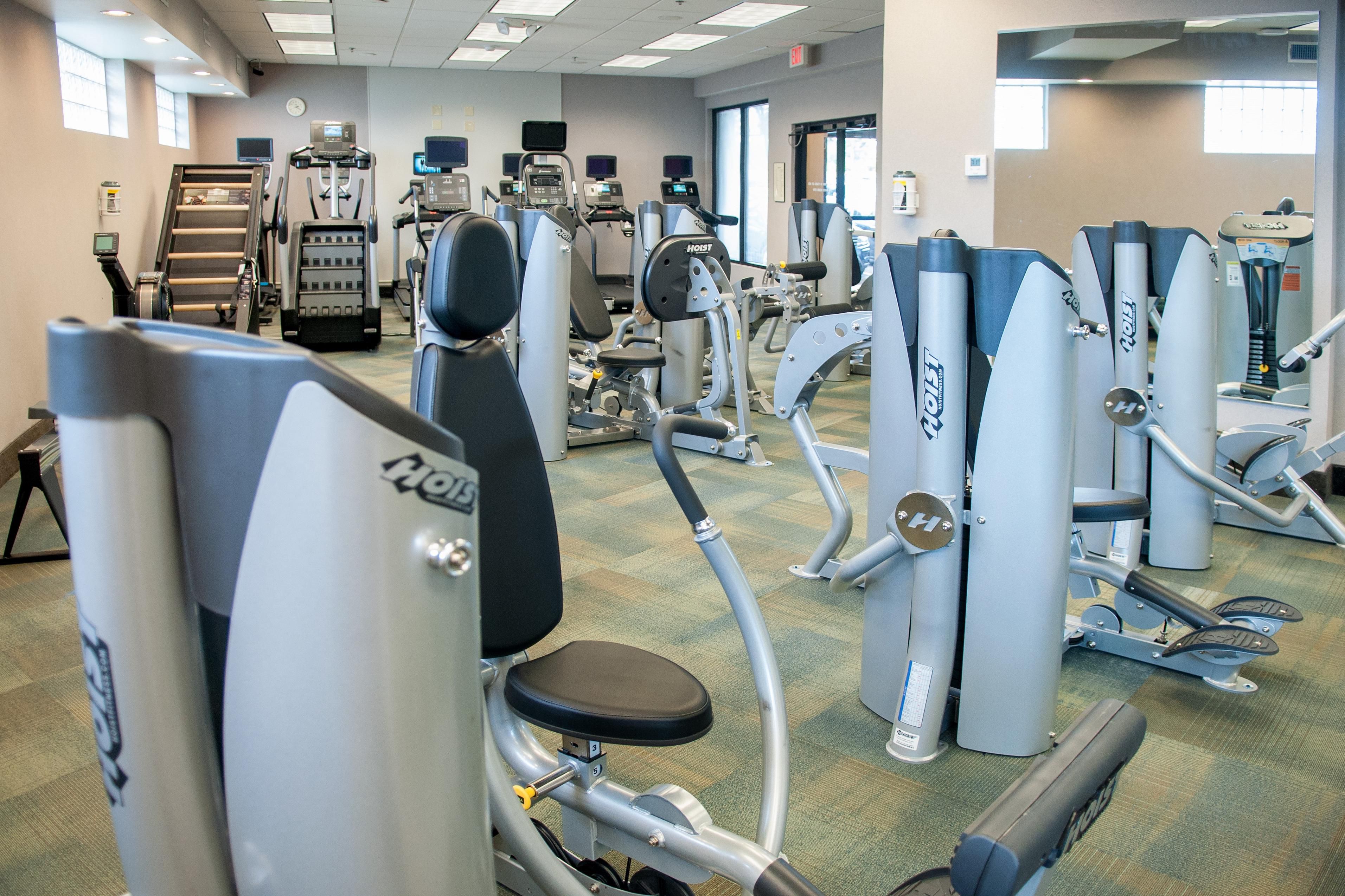 We provide fitness equipment for every type of workout.