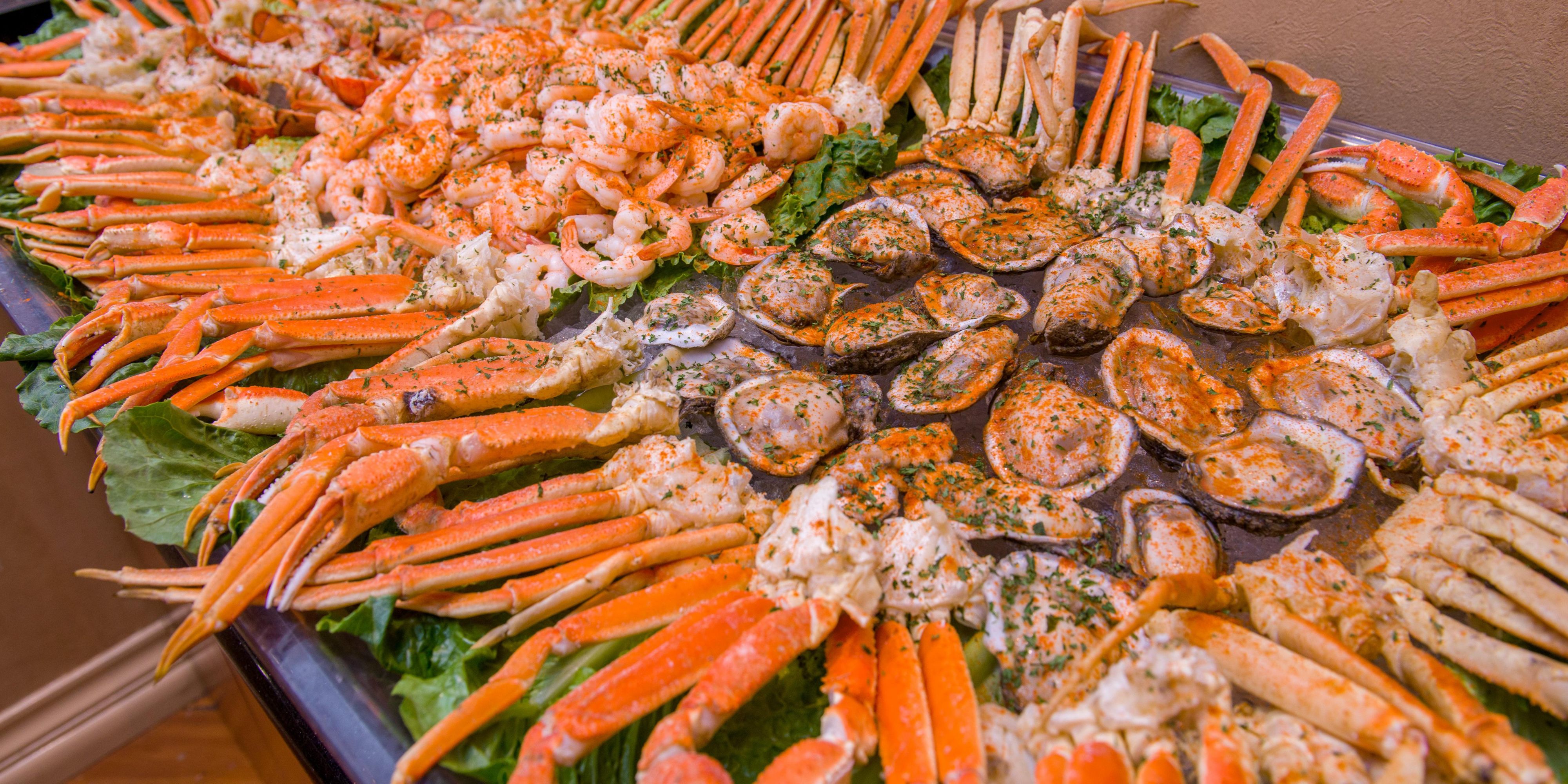 Crab legs at Patio Grille