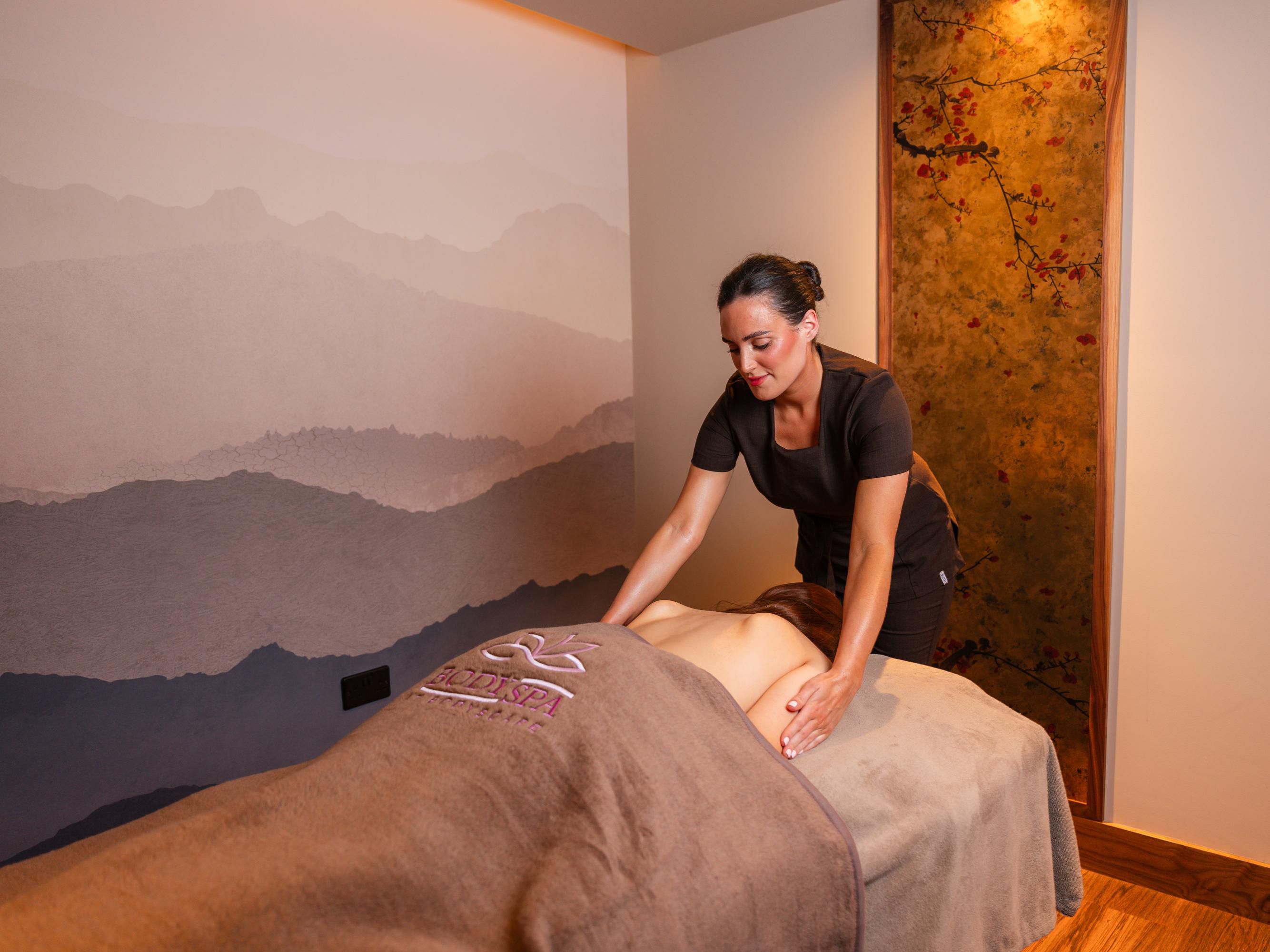 Discover BodySpa, located inside the hotel. Our highly trained therapists offer a range of luxurious body massages and facials, as well as beauty treatments. For more information, contact the hotel at 028 9092 3500. 