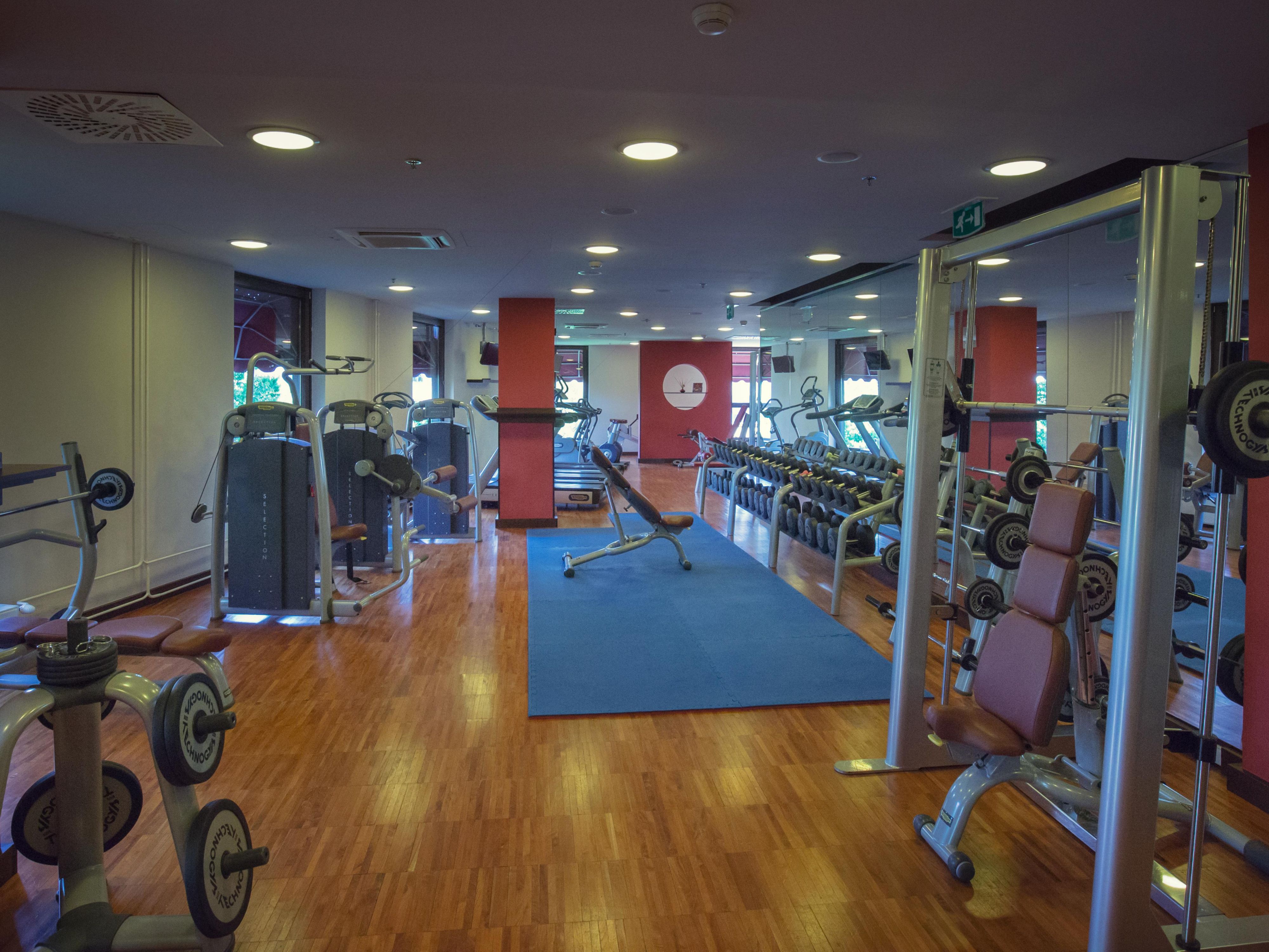 Recharge your batteries and release your inner strength in our Fitness Centre.