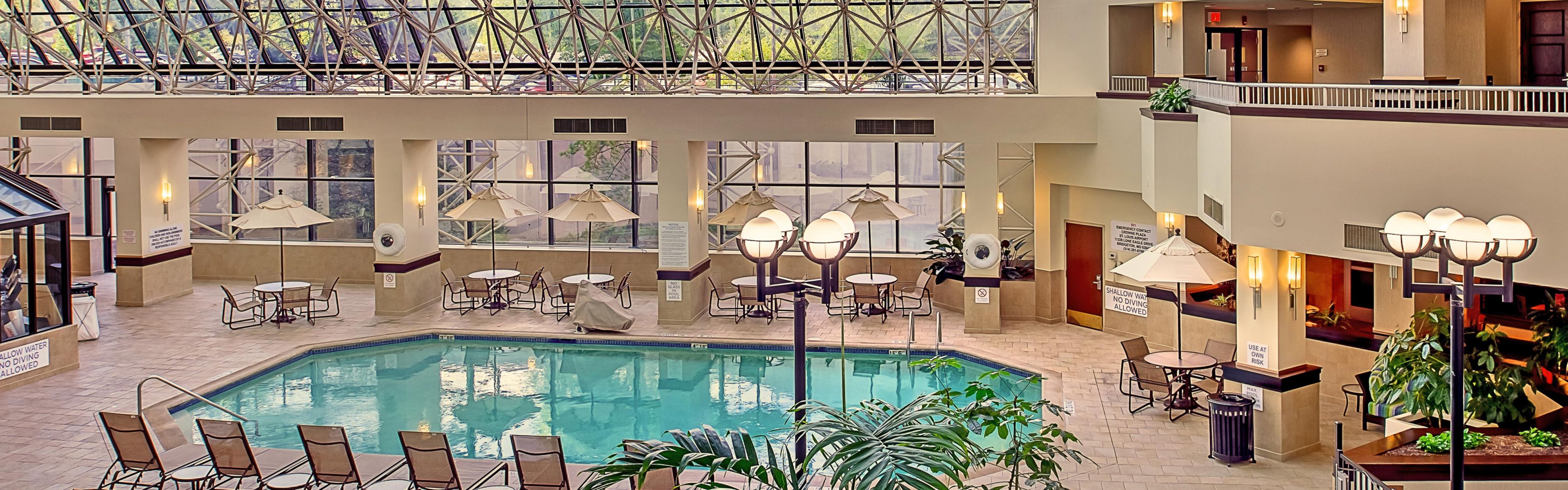 Our indoor pool gets you cozy and relaxed.