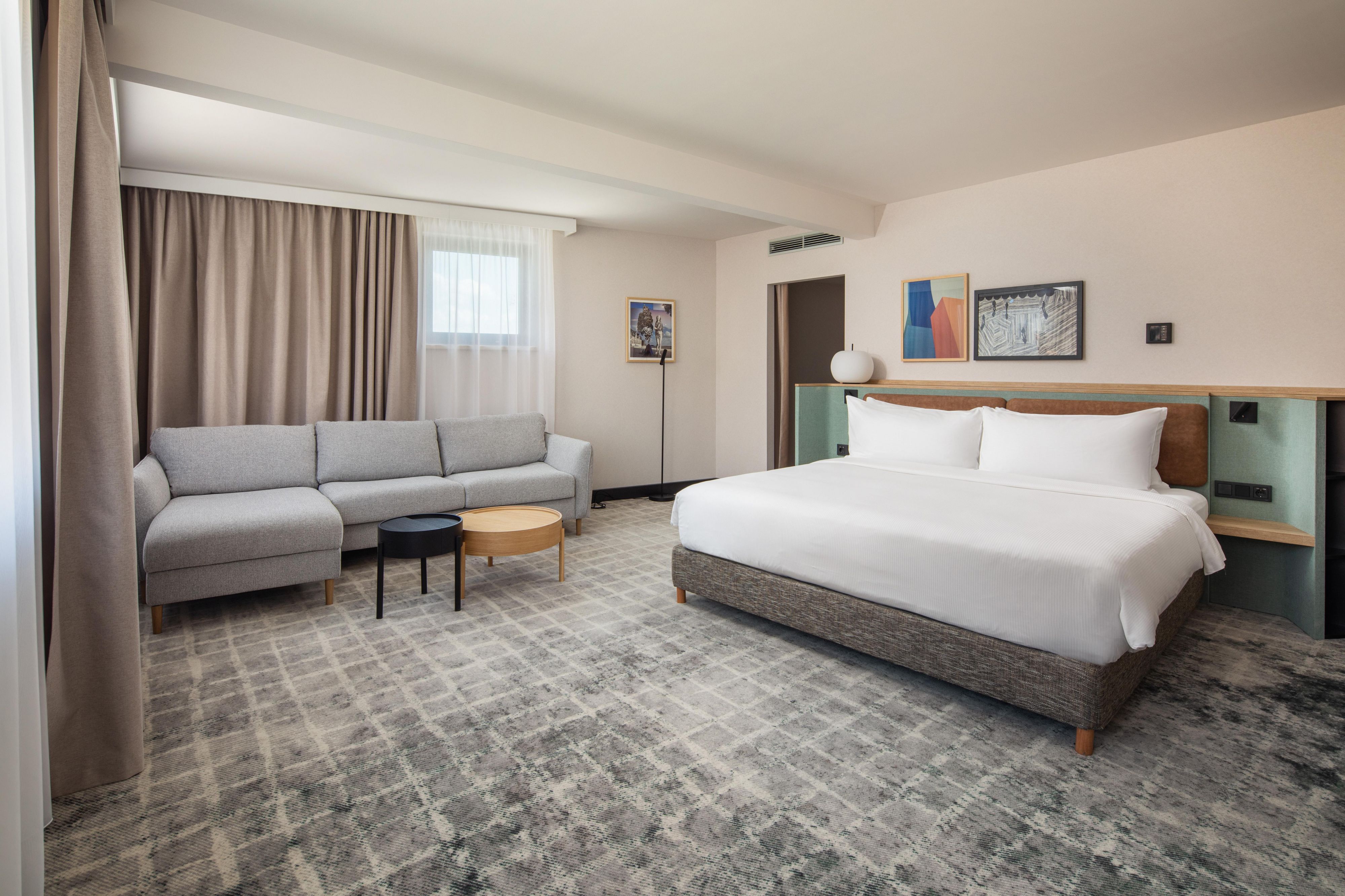 Make yourself at home in our spacious deluxe room