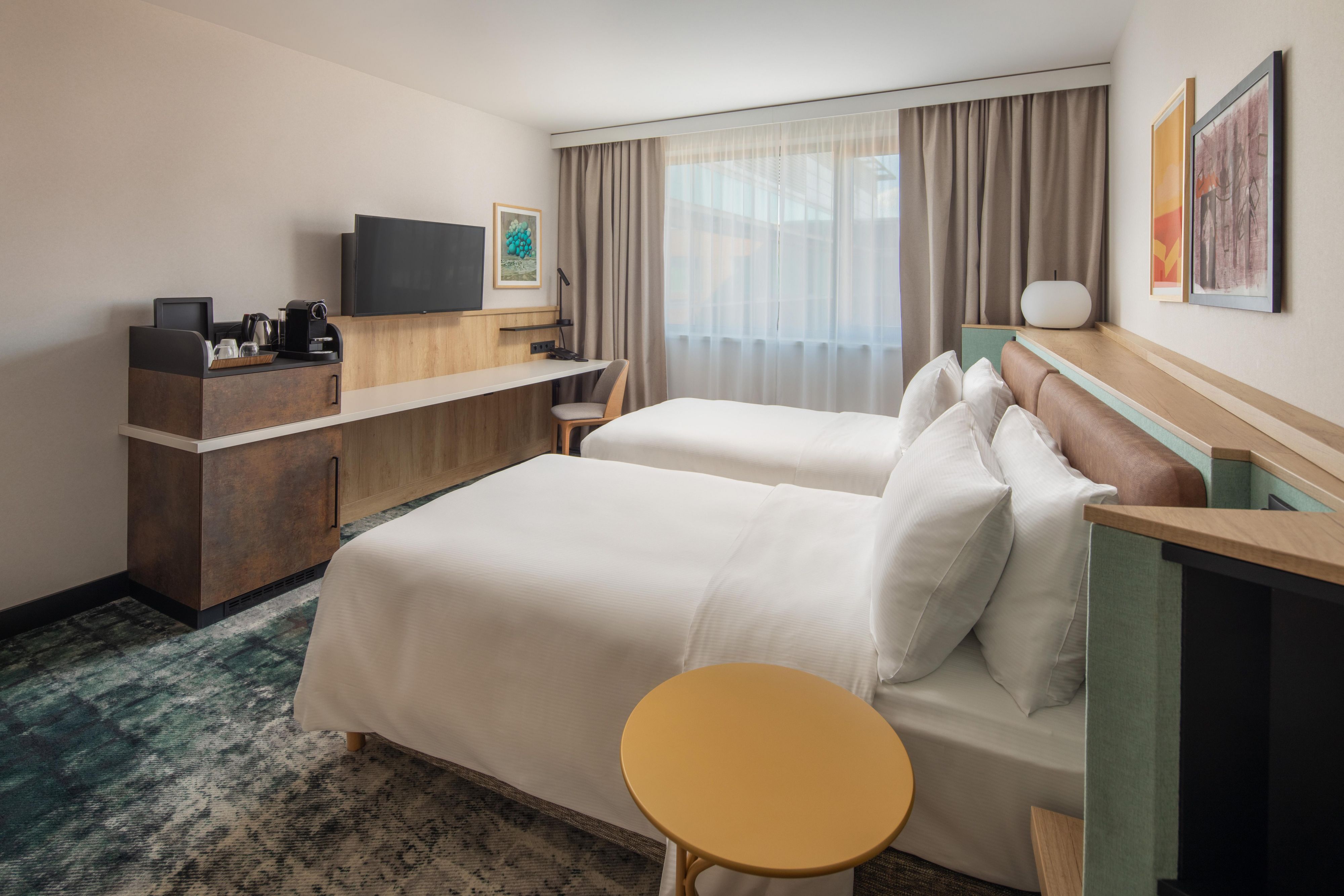 Make yourself at home in our spacious Twin Premium room 