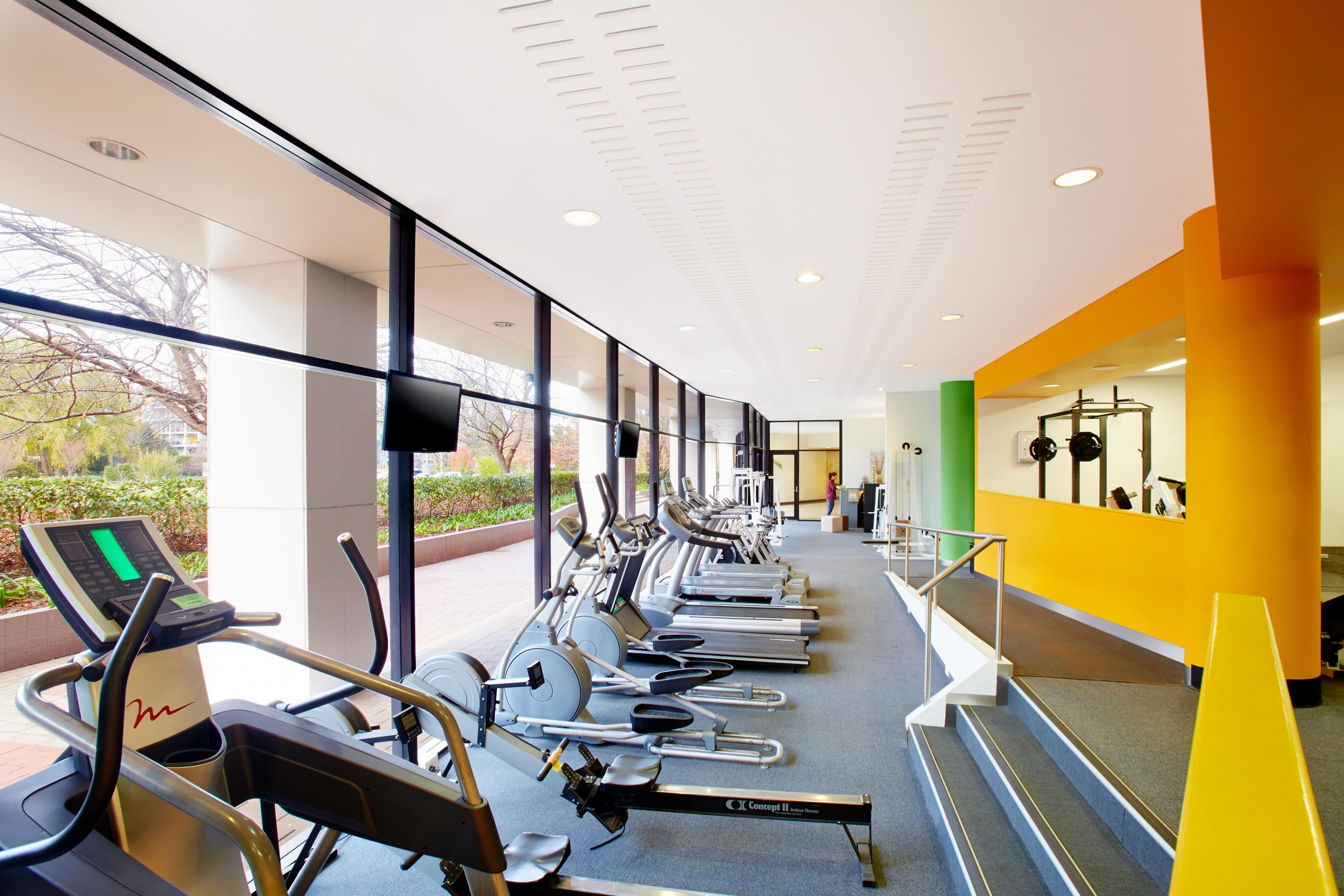 Use of the Glebe Park Fitness Centre is complimentary for guests