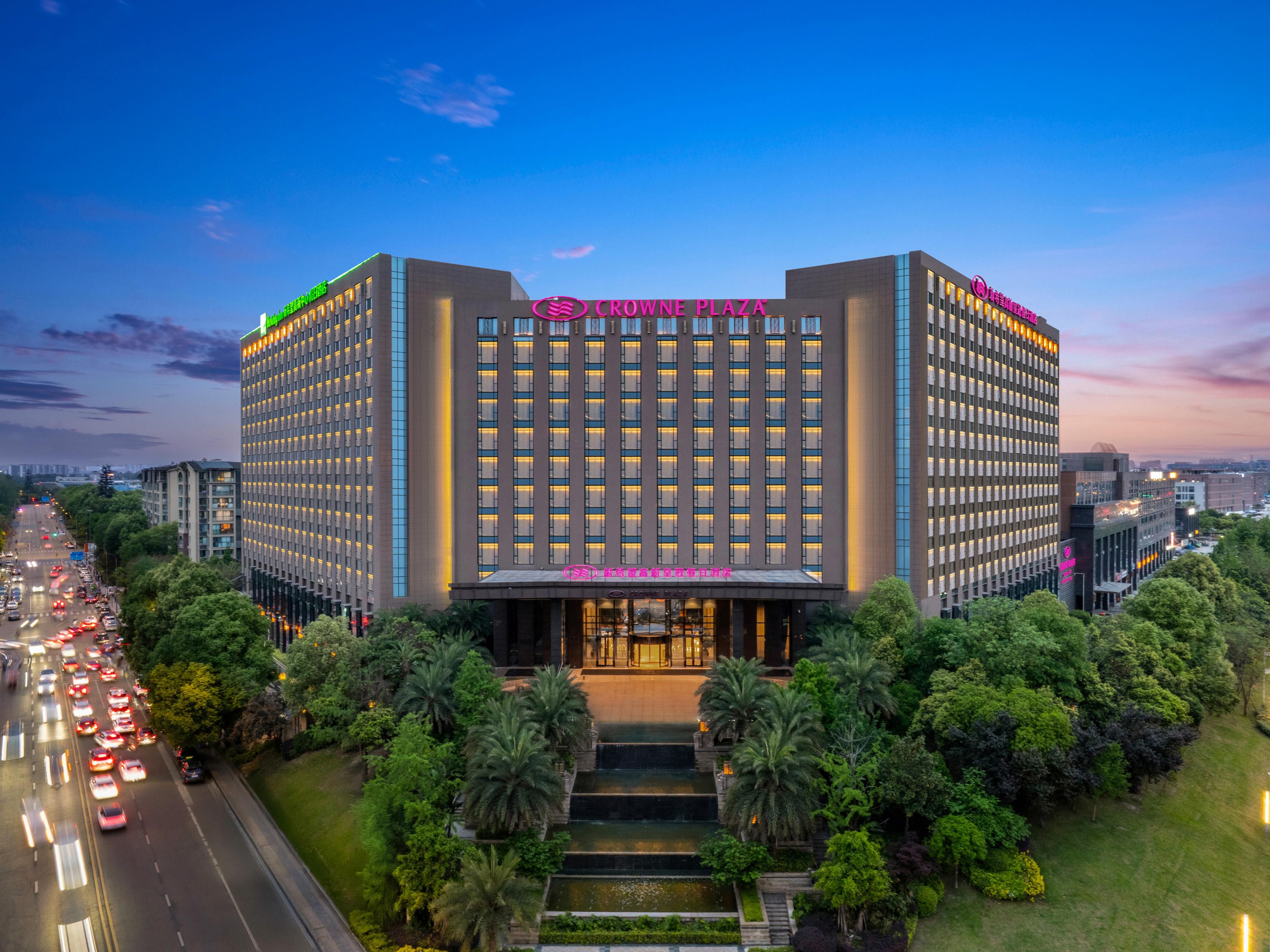 Hotel Exterior Sunset