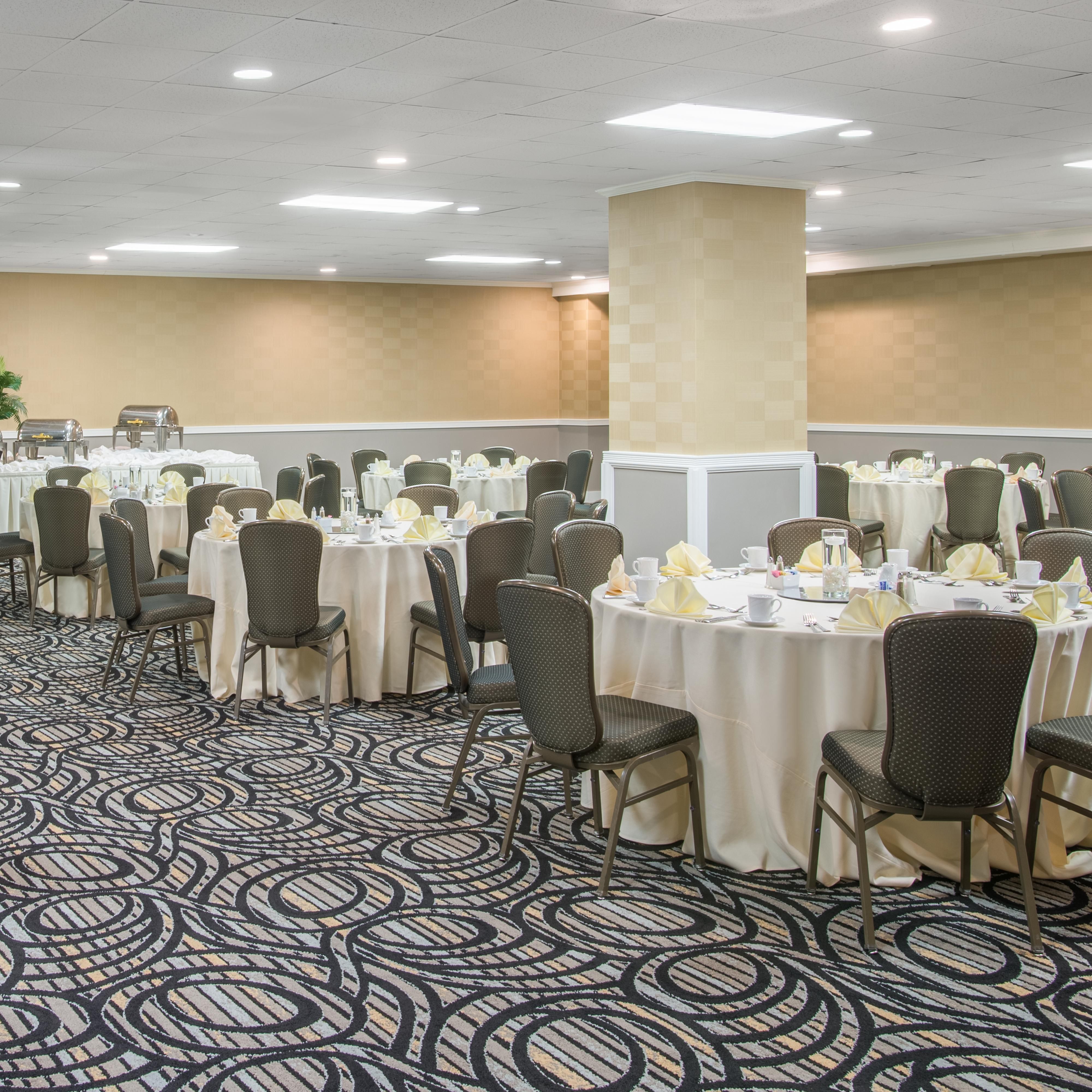 The Gallery Room is perfect for an intimate luncheon or gathering 