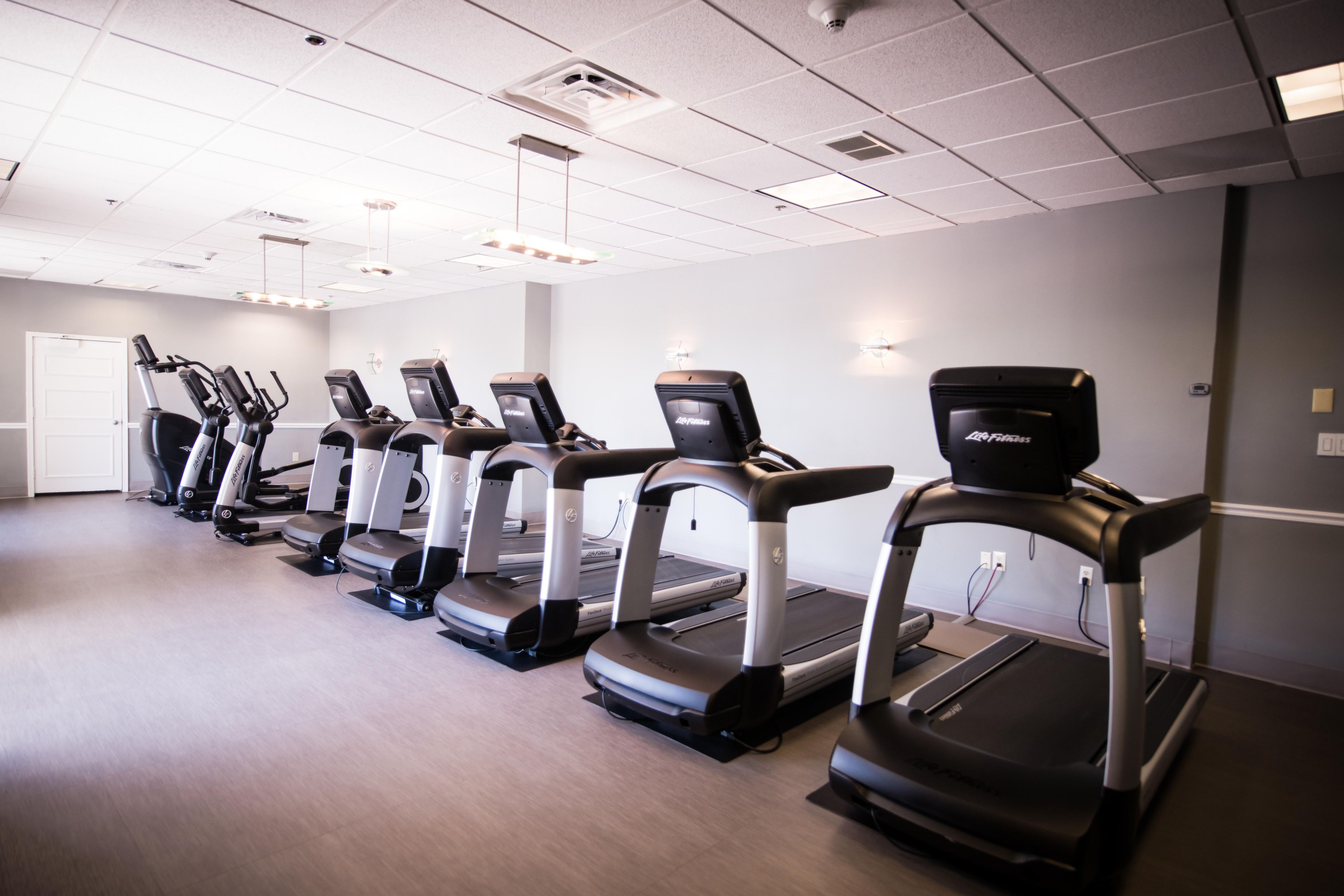 Run, climb, or cycle your way to a better you in our cardio room