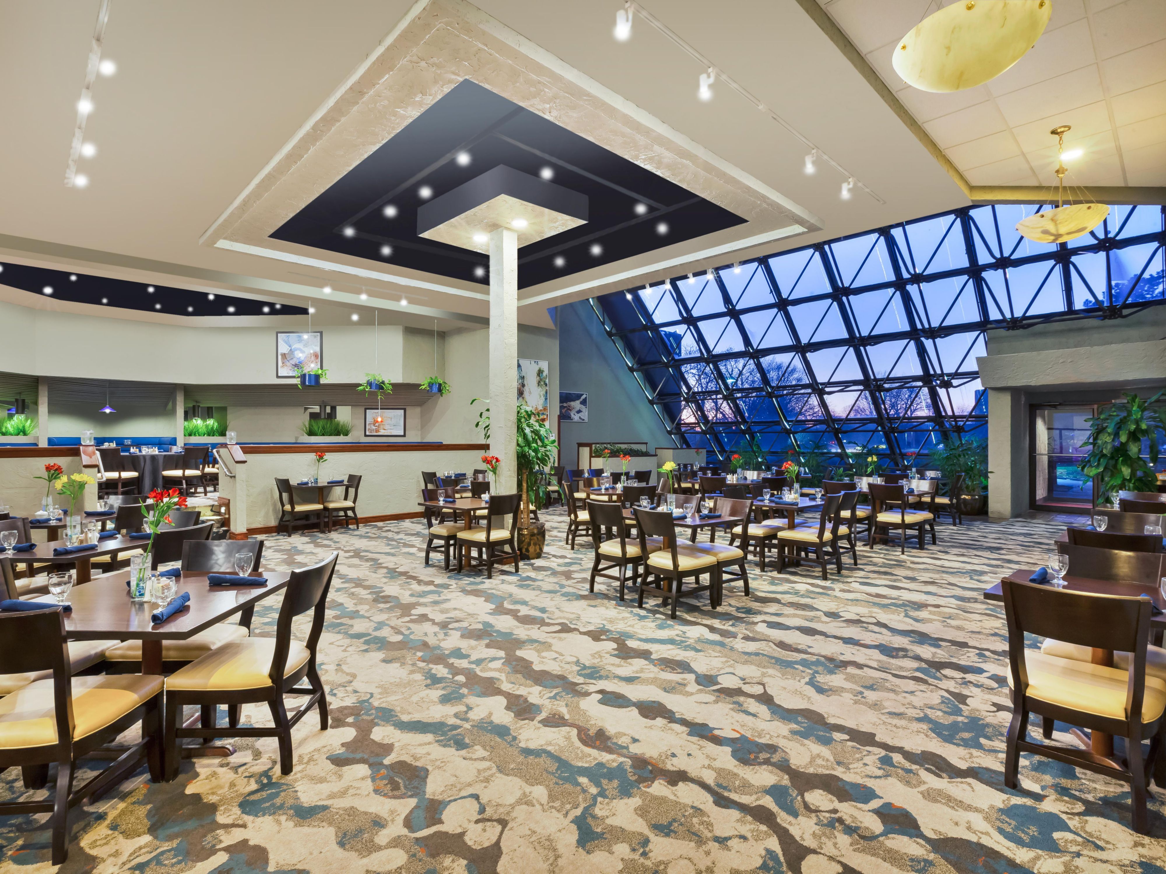 Start the day with a hearty breakfast and wind down with dinner at Christino's. Featuring casual American fare, local beers, and handcrafted cocktails, our on-site restaurant and bar make dining both convenient and satisfying.