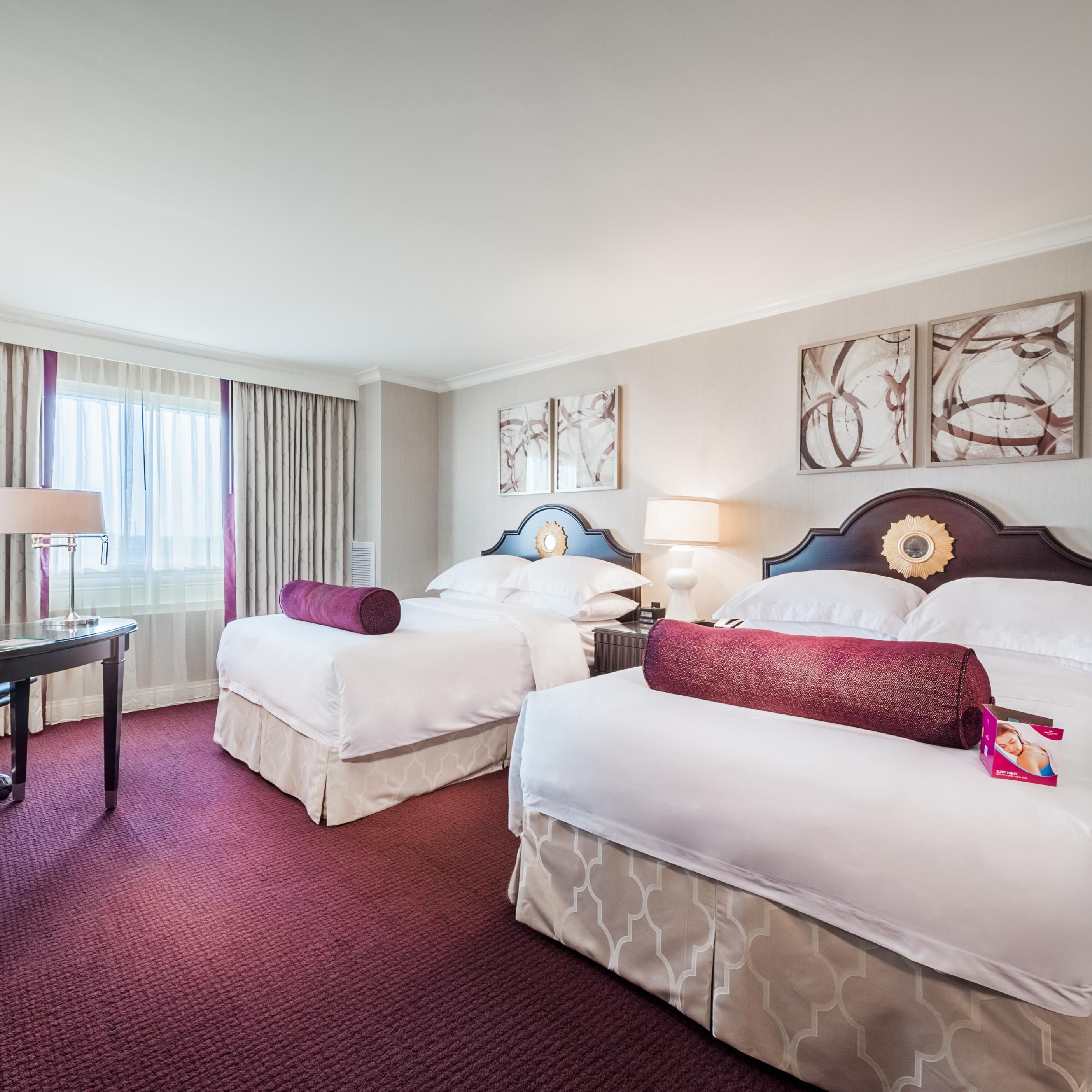 Relax and connect with your family in our standard double room