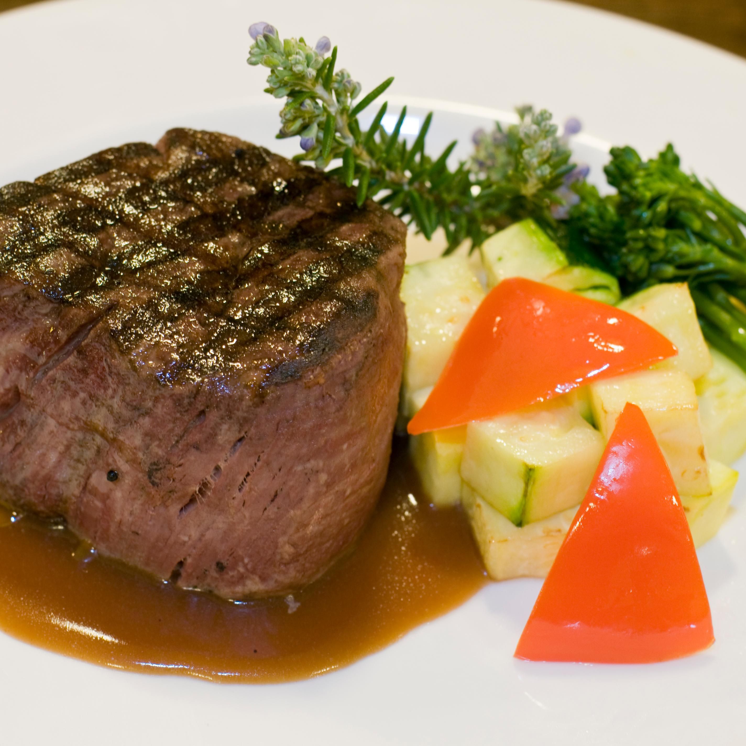 Indulge with a delectable steak entrée