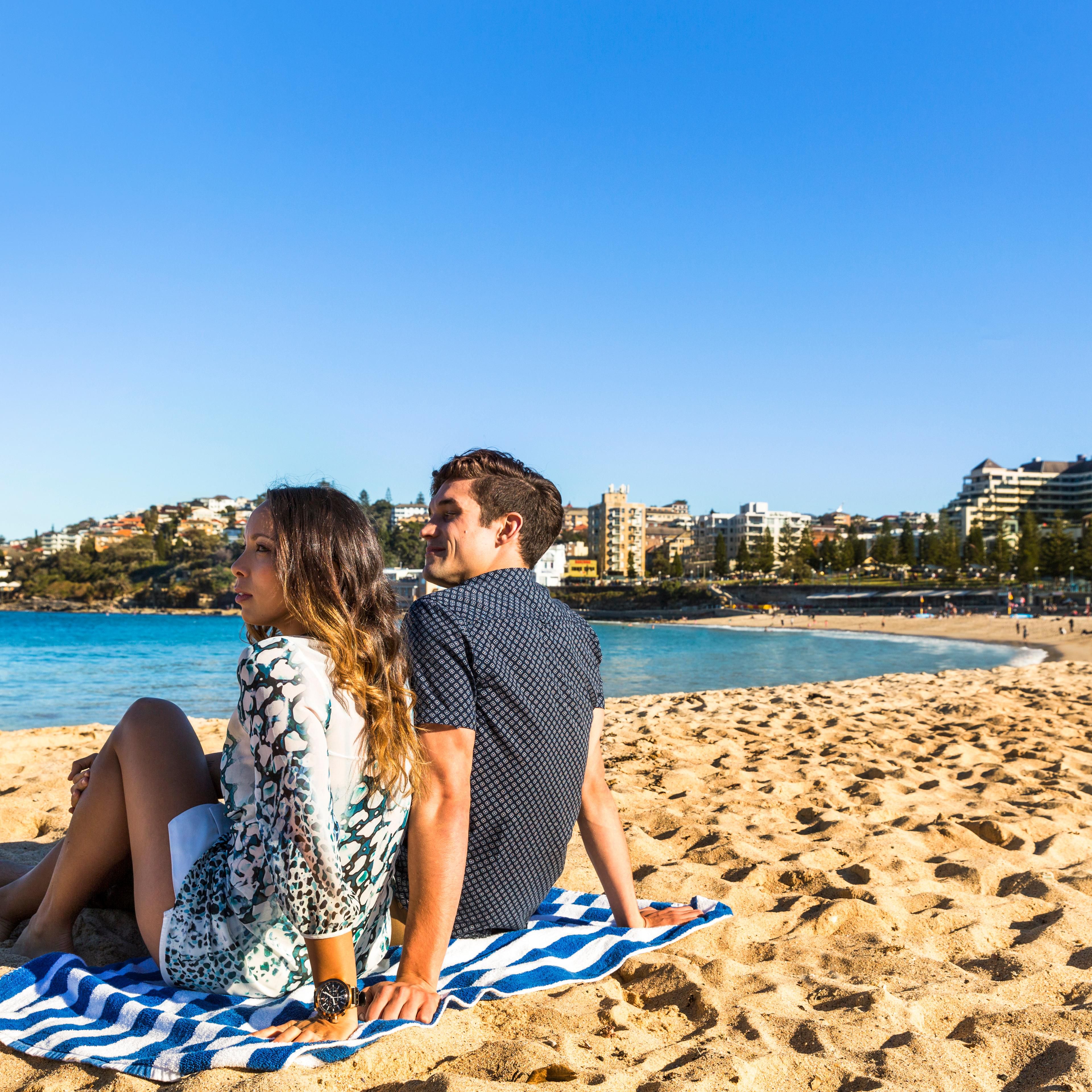 Enjoy a relaxing day on the sand at Coogee Beach