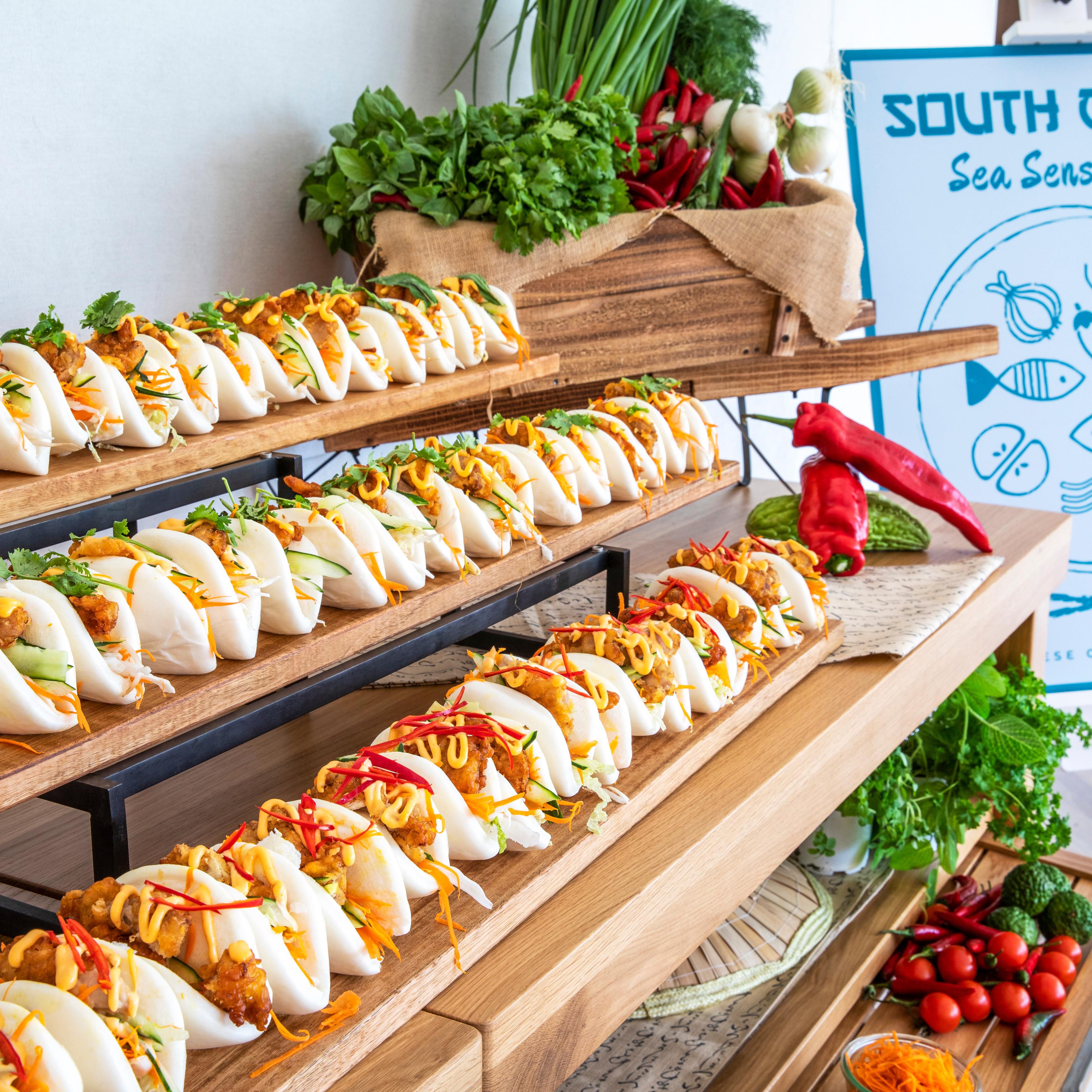 Coastlines Day Delegate Package Catering - Bao Station