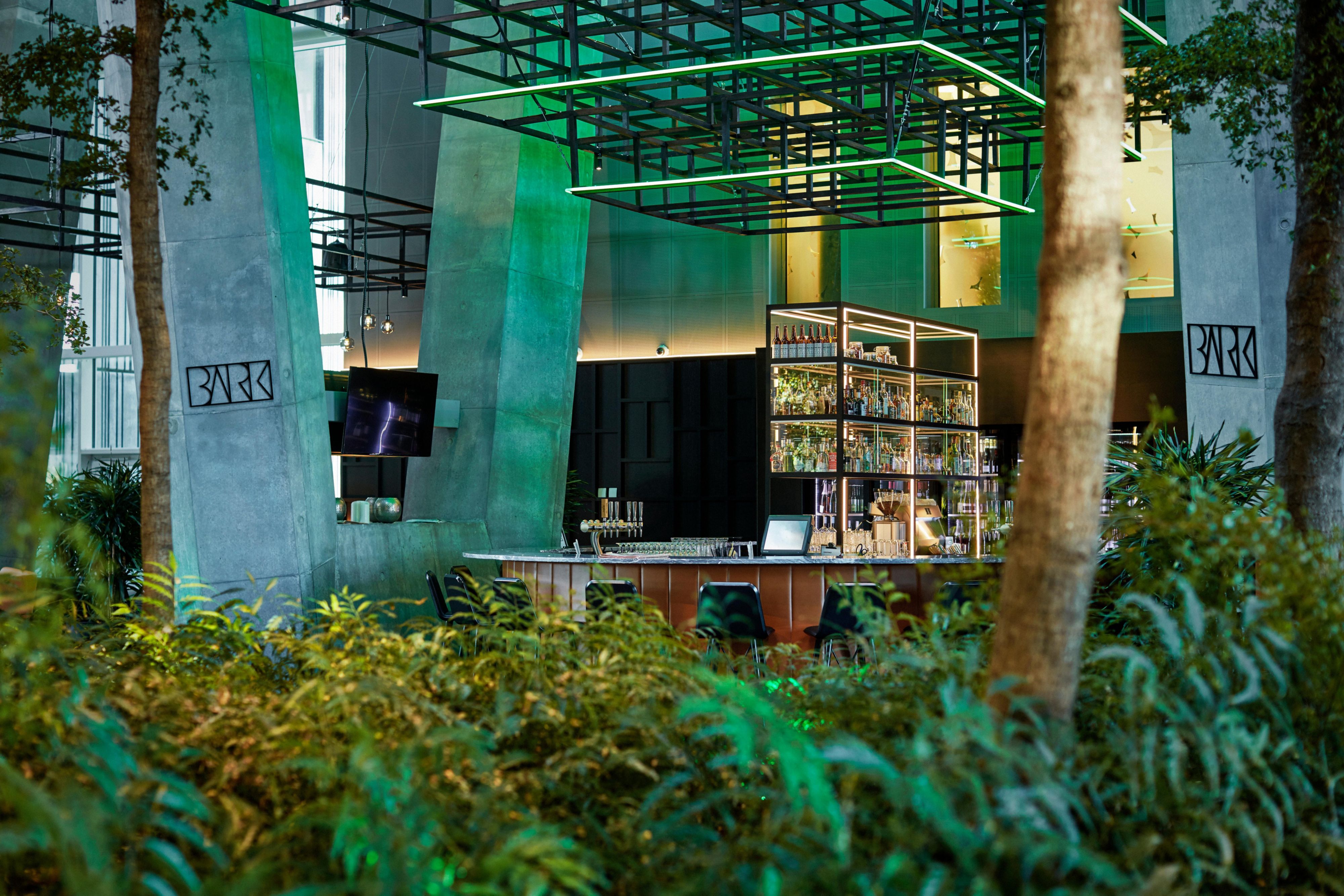 BARK Bar &amp; Lounge in the green Atrium